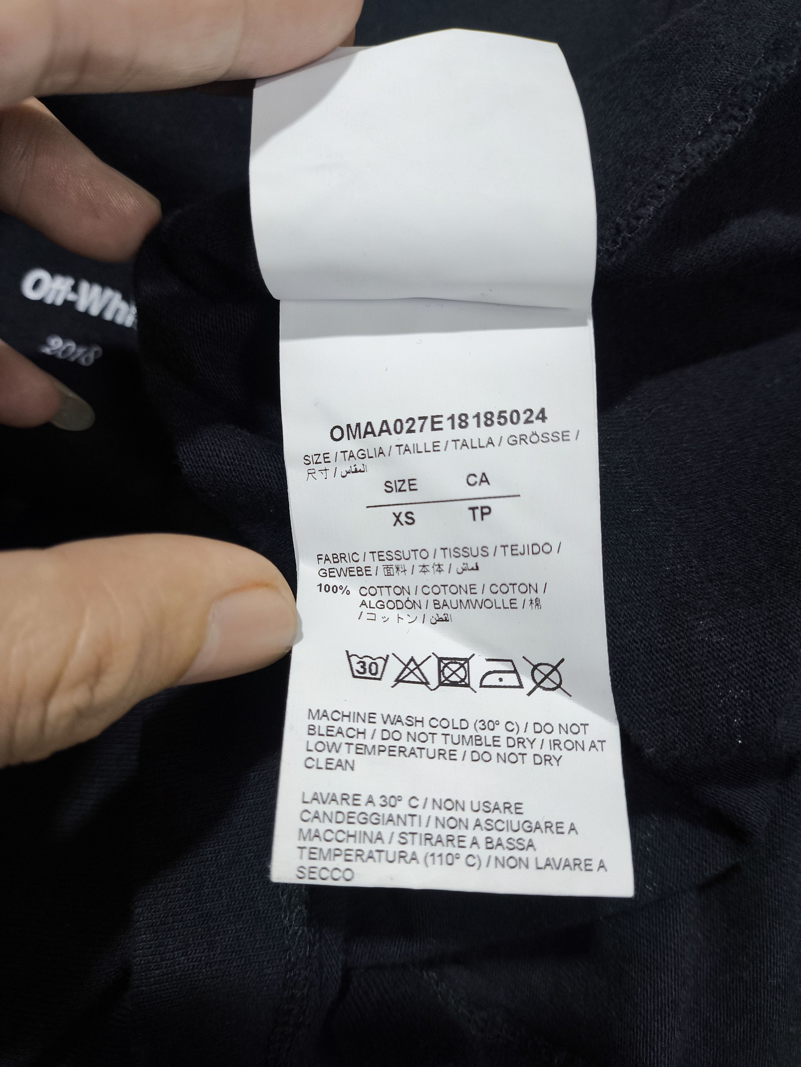Off-White Off white outlines Markers tee's Size US XS / EU 42 / 0 - 8 Thumbnail