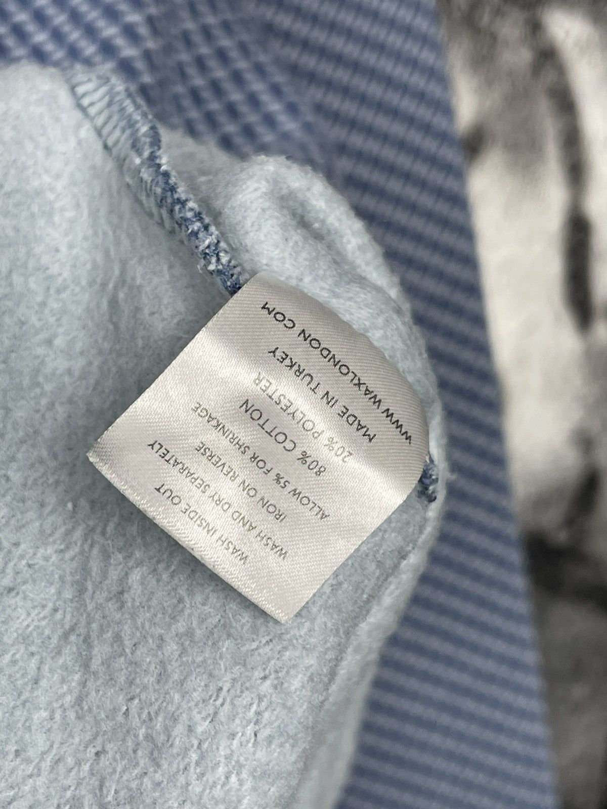 Wax London Wax London Cotton Crew Neck Blue Swetashirt Men’s Size S Size US S / EU 44-46 / 1 - 11 Thumbnail