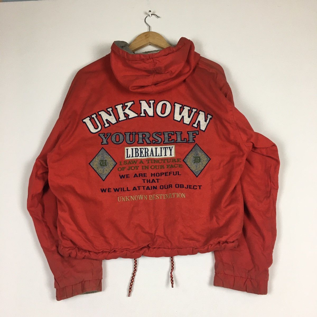 Vintage Vintage Unknown Destination Fall Winter Double Sides Hoodie Size US M / EU 48-50 / 2 - 1 Thumbnail