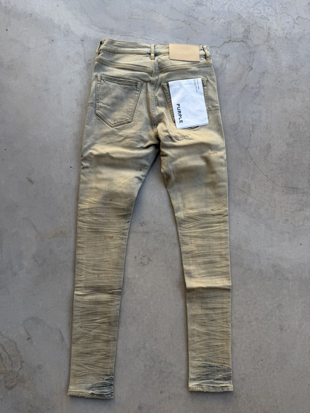 Purple Brand Purple Brand P001 Superlight Oil Repair Jeans Light 28 Waist Size US 28 / EU 44 - 2 Thumbnail