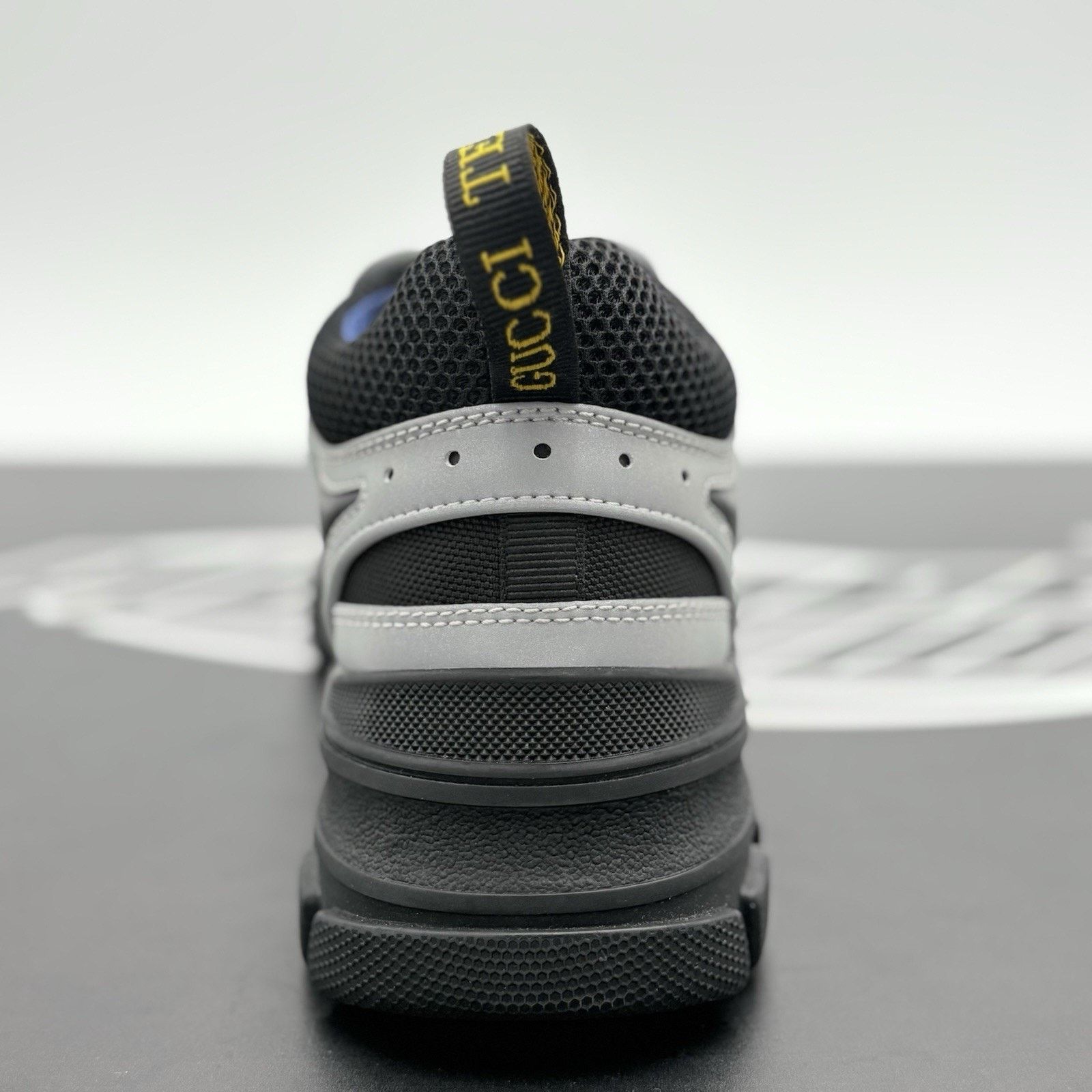 Gucci Gucci Flashtrek SEGA ' Reflective Grey ' | NEW! Size US 8.5 / EU 41-42 - 3 Thumbnail