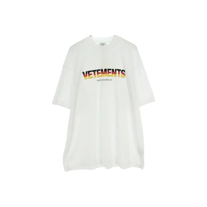 Vetements Vetements Short Sleeve Letter Print T-Shirt 0079 Size US S / EU 44-46 / 1 - 1 Thumbnail