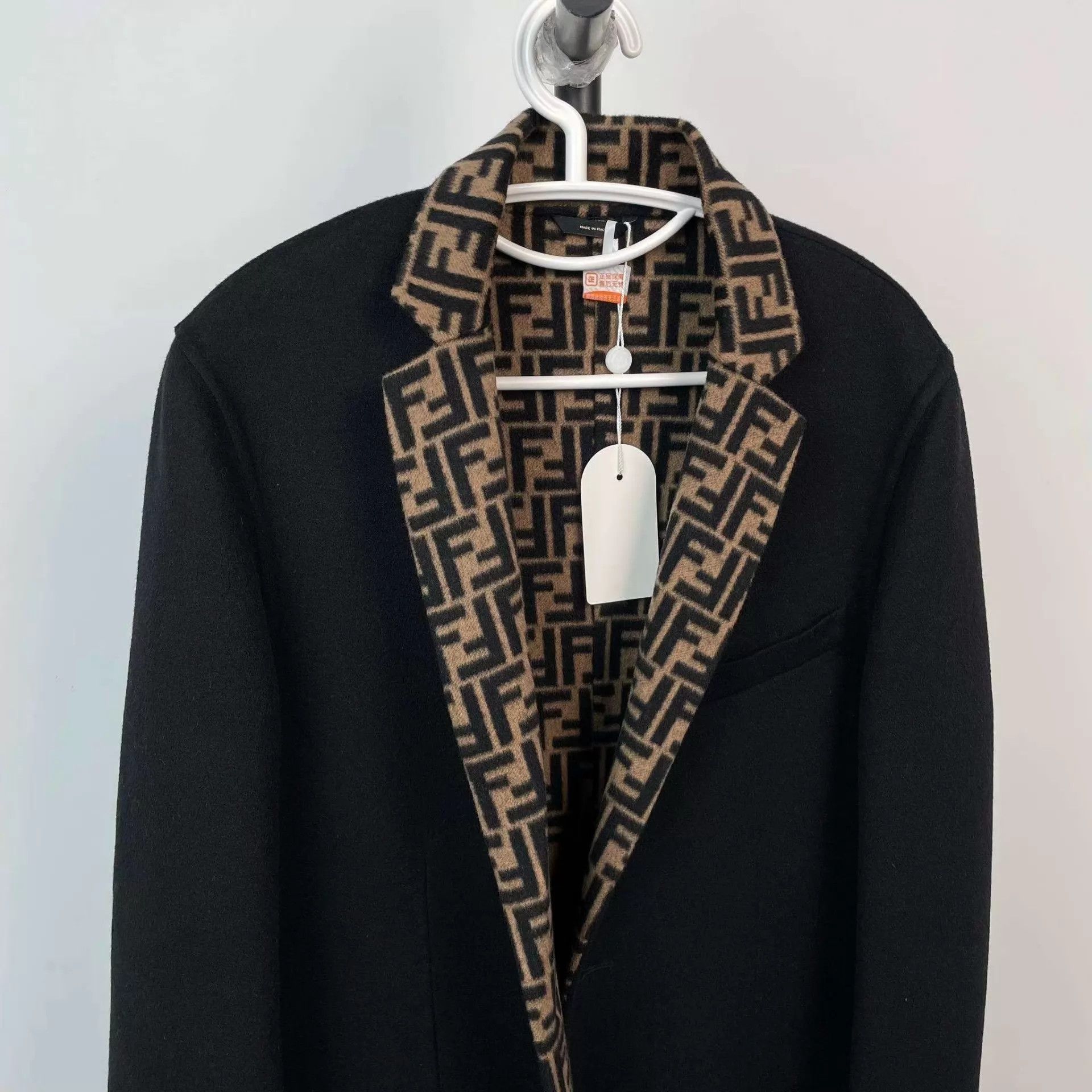 Fendi Fendi wool coat black size 50 Size US M / EU 48-50 / 2 - 3 Thumbnail
