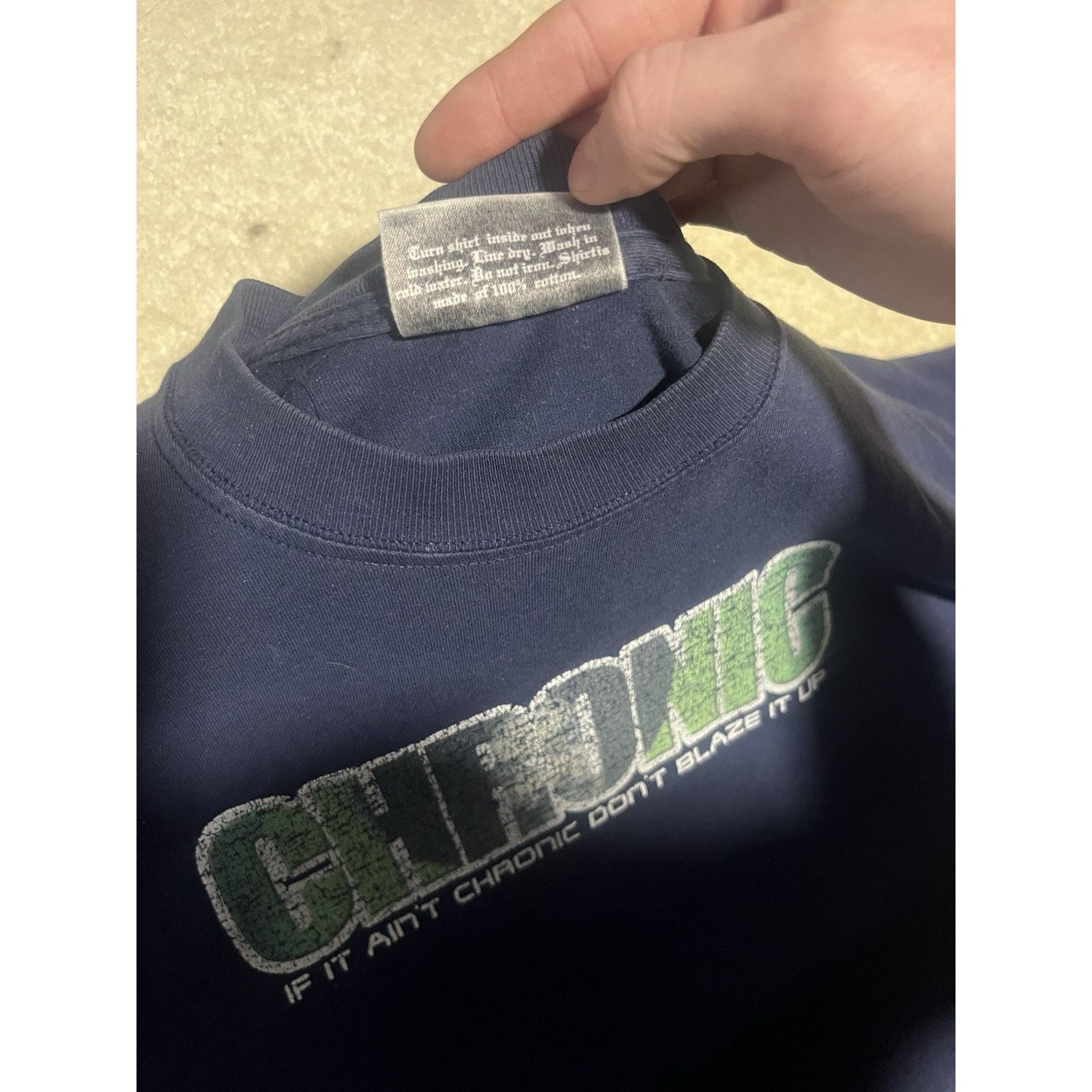 Snoop Dogg 90’s Snoop Dogg Chronic Weed Tshirt Mens XL Size US XL / EU 56 / 4 - 4 Thumbnail