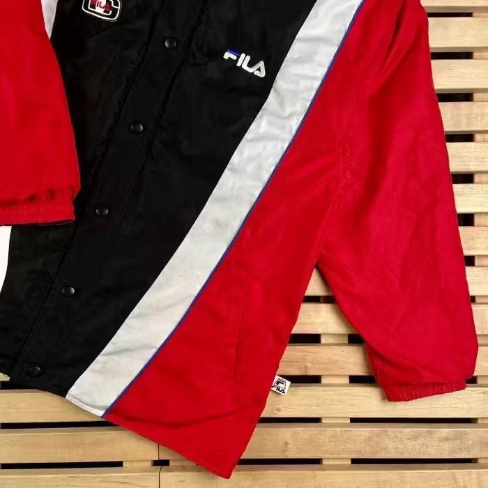 Fila × Vintage Mens Vintage Jacket Fila Size S Nylon Size US S / EU 44-46 / 1 - 3 Thumbnail