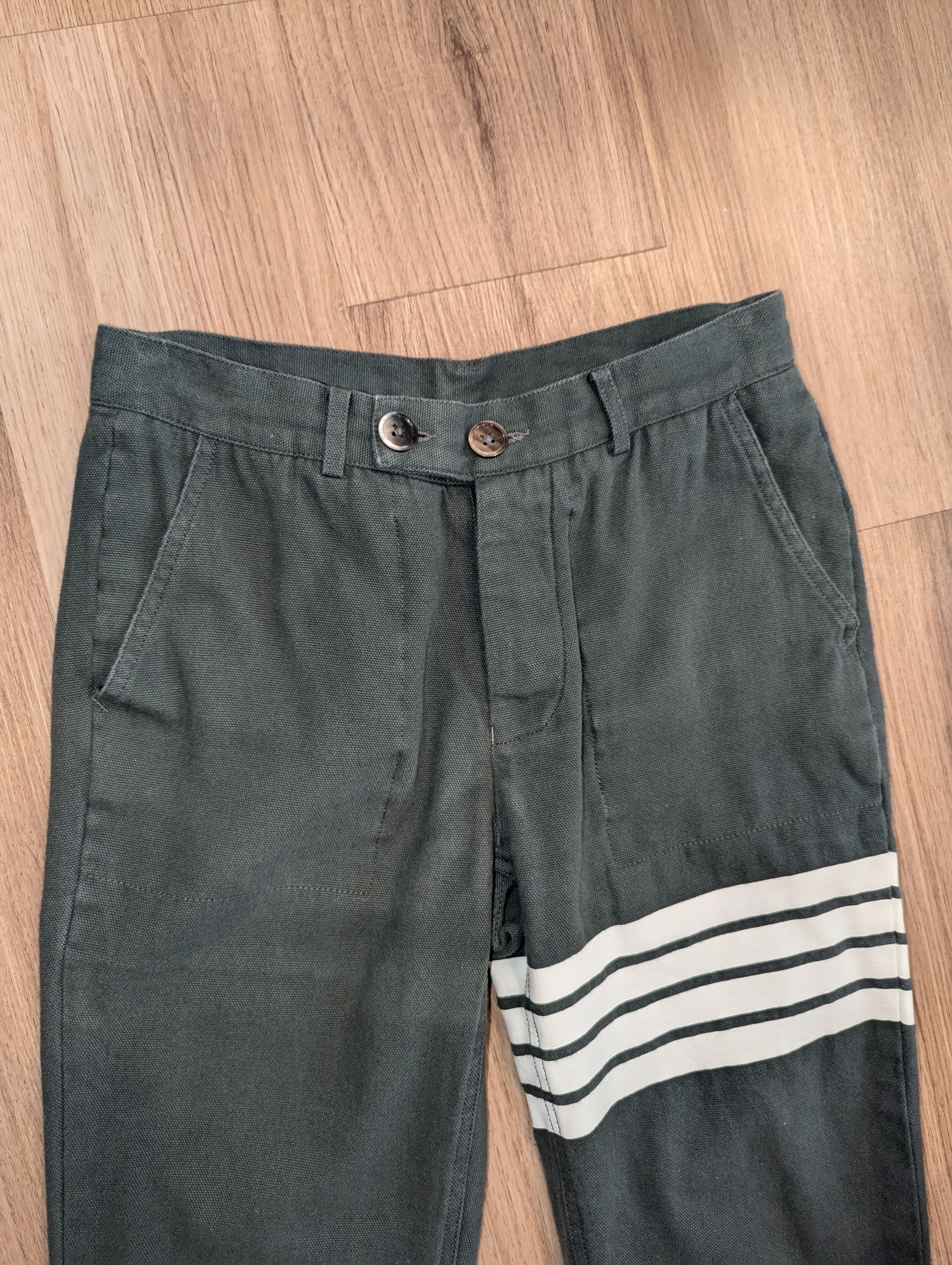 Thom Browne Thom Browne Men's Cotton Pants Size 1 29x30 4-bar Trousers Size US 30 / EU 46 - 3 Thumbnail