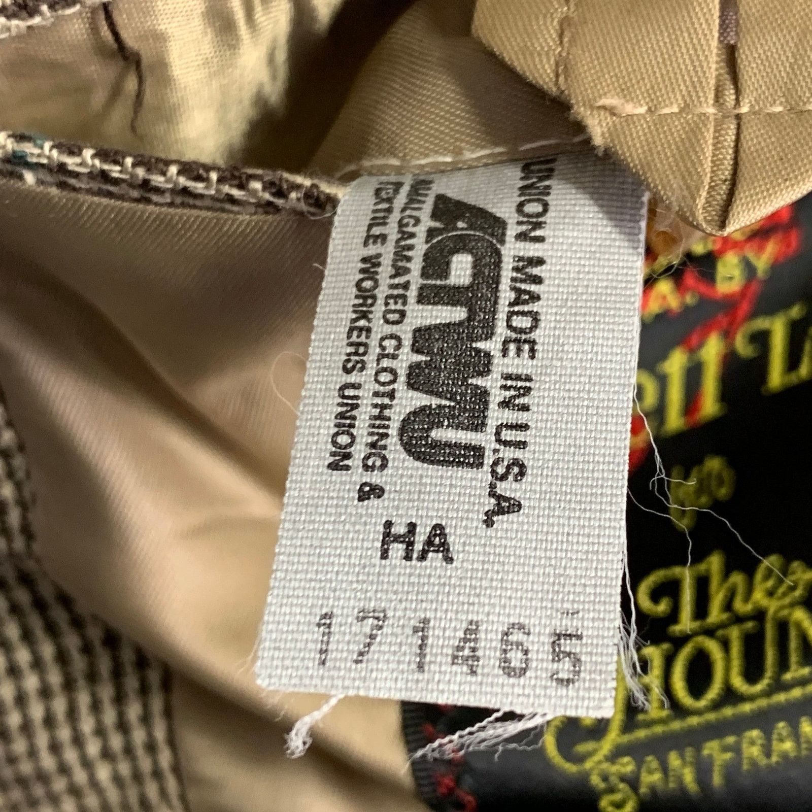 Other Size 42 Brown Cream Houndstooth Single Breasted Sport Coat Size 42R - 12 Thumbnail