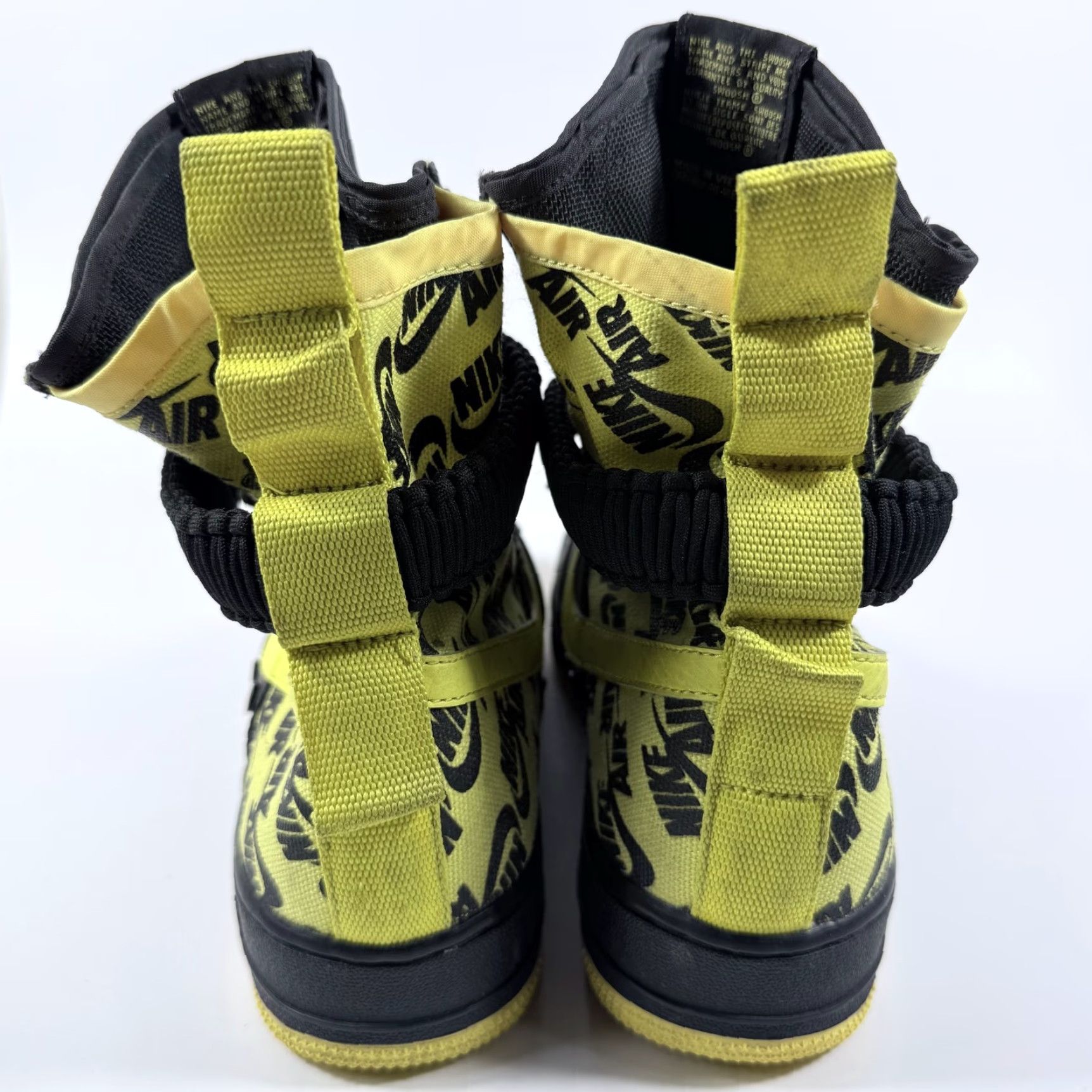 Nike Nike SF Air Force 1 High Sneakers Men Black Dynamic Yellow AR1955-001 Size US 7 / EU 40 - 5 Thumbnail