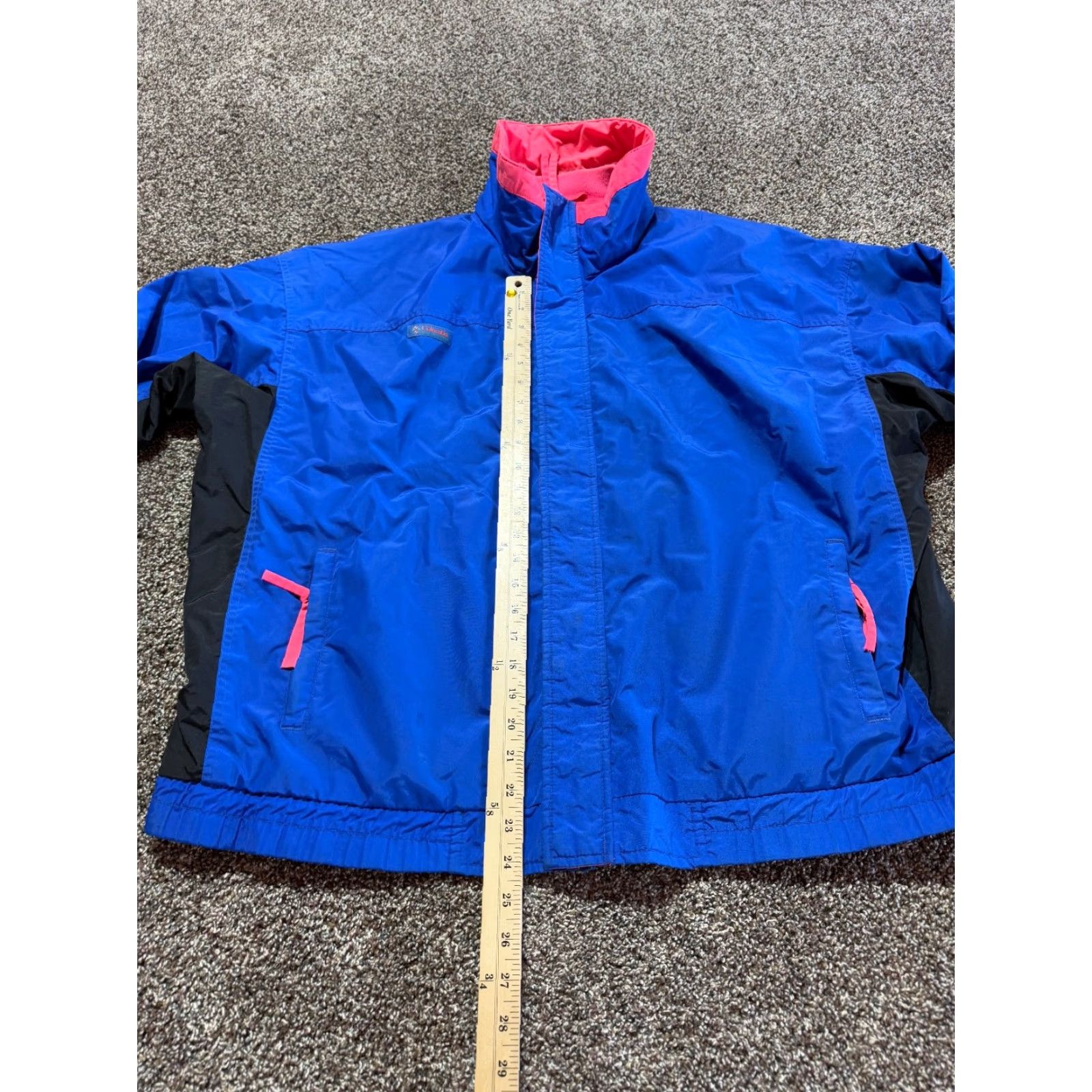 Vintage VINTAGE Columbia Jacket XL Mens Blue Windbreaker Heavy NO Liner - Bugaboo Softshell Nylon Zip Logo Winter Fall Spring Casual Hiking Clothing Size US XL / EU 56 / 4 - 7 Thumbnail