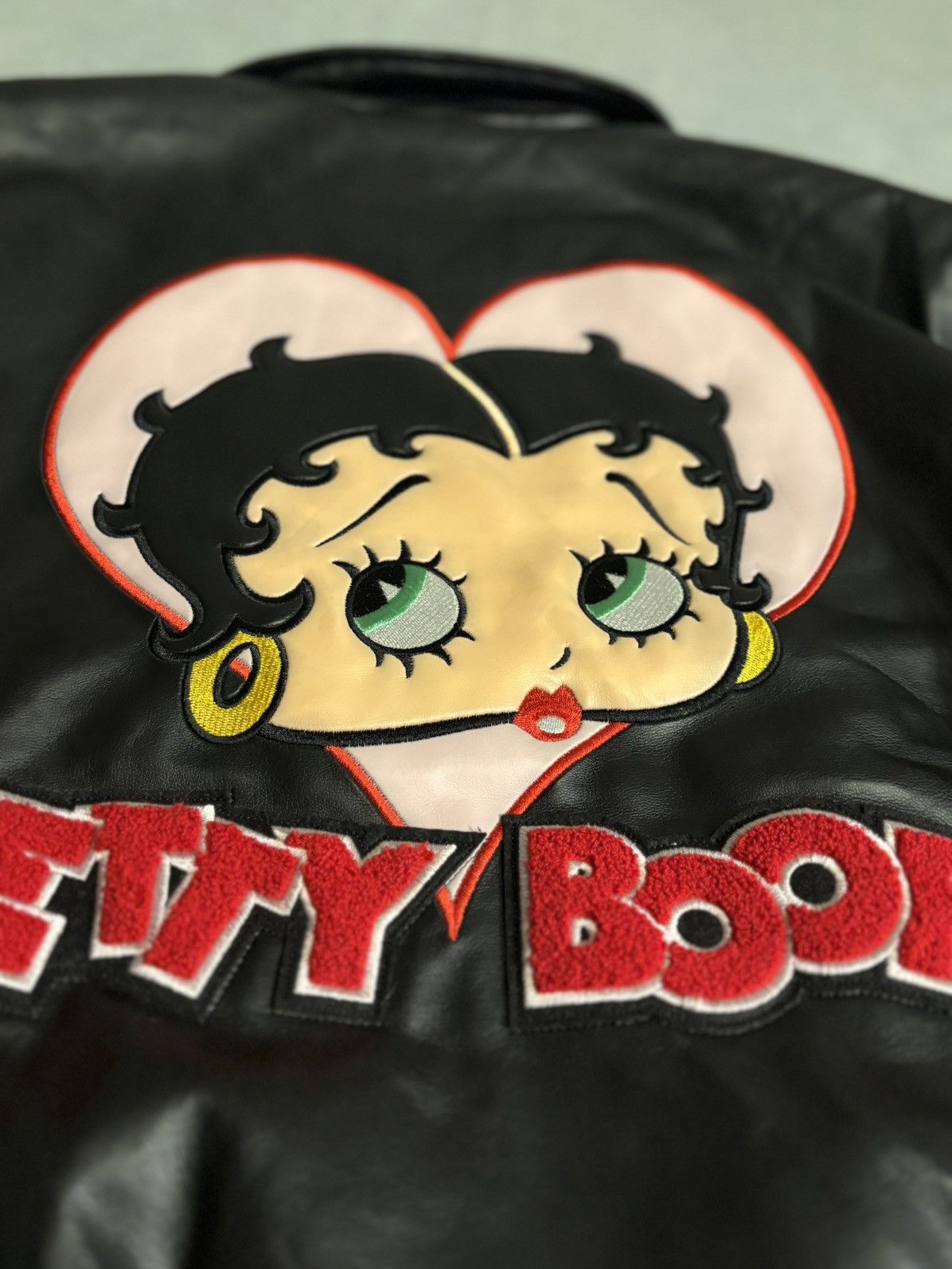 Excelled × Vintage NWT Vintage Betty Boop Leather Jacket XL Size US XL / EU 56 / 4 - 6 Thumbnail