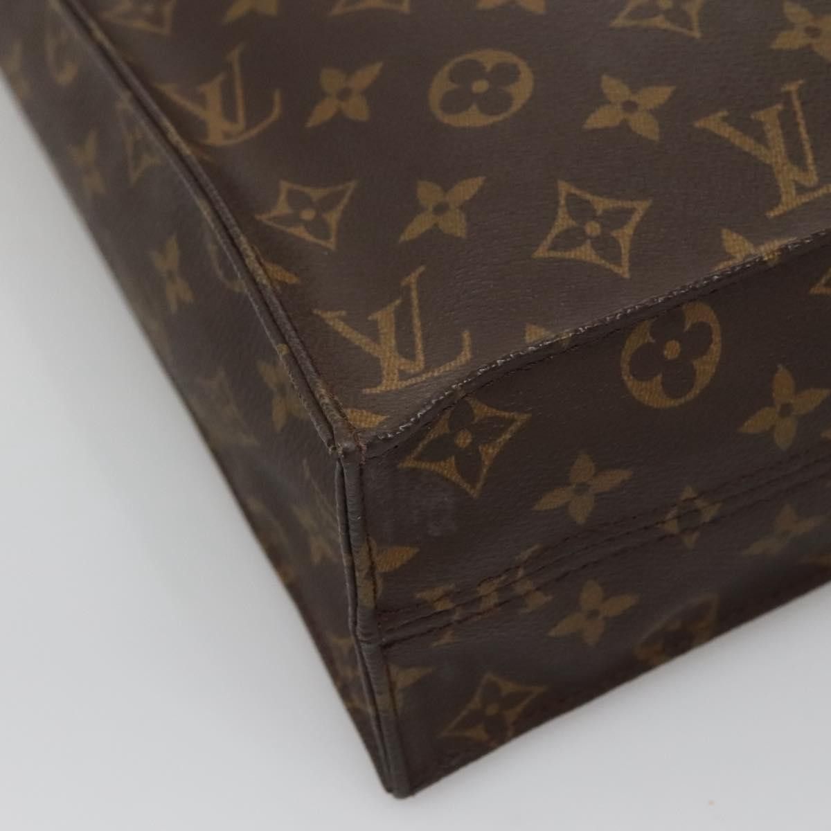 Louis Vuitton LOUIS VUITTON Monogram Sac Plat Hand Bag M51140 Size ONE SIZE - 11 Thumbnail