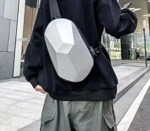 Other Waterproof PVC Men's Shoulder Bag Size ONE SIZE - 4 Thumbnail