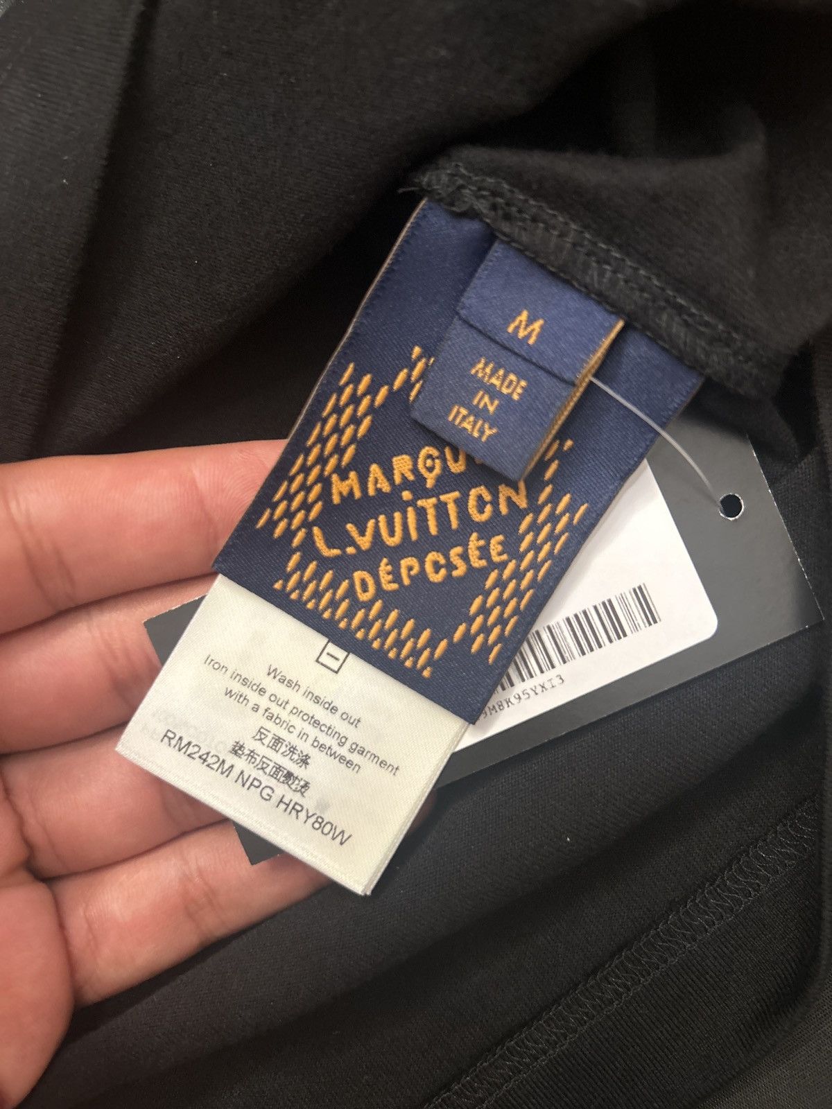 Louis Vuitton Louis Vuitton Rodeo Black Tee Size US M / EU 48-50 / 2 - 4 Thumbnail