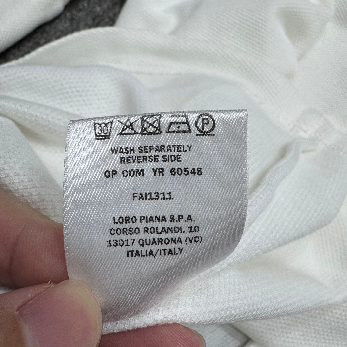 Loro Piana Loro Piana Polo Long Sleeve Shirt M 98 New Size US M / EU 48-50 / 2 - 4 Thumbnail