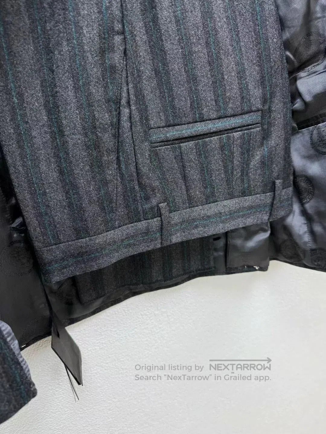Versace VERSACE Wool Cashmere Suit Set. Size US XL / EU 56 / 4 - 5 Thumbnail
