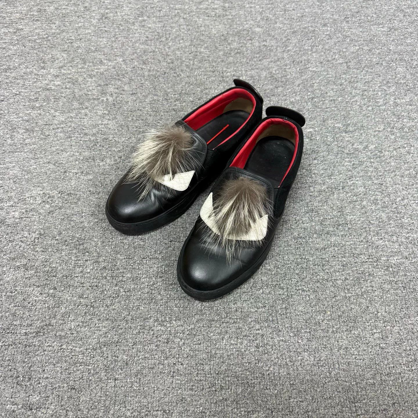 Fendi Fendi Little Devil Rivet Slip-On Shoes Size US 7 / EU 40 - 1 Thumbnail