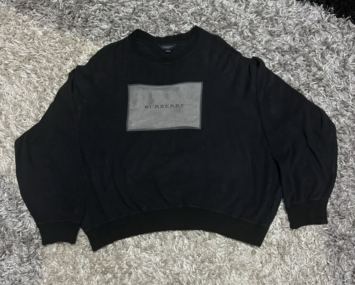 Burberry BURBERRY GOLF SWEATSHIRT BIG LOGO JAPAN Size US L / EU 52-54 / 3 - 1 Thumbnail