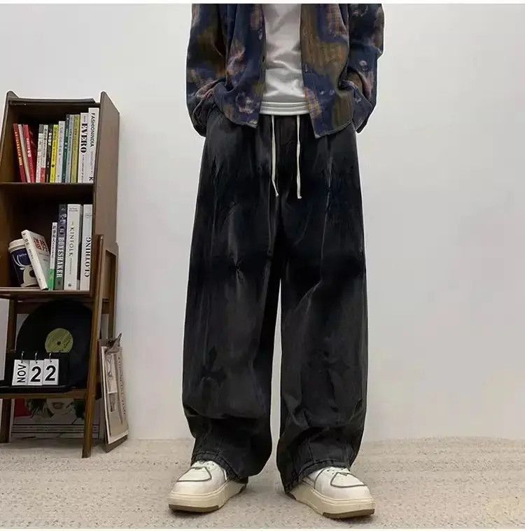 Japanese Brand Casual hip-hop tie dye jeans Size US 32 / EU 48 - 5 Thumbnail