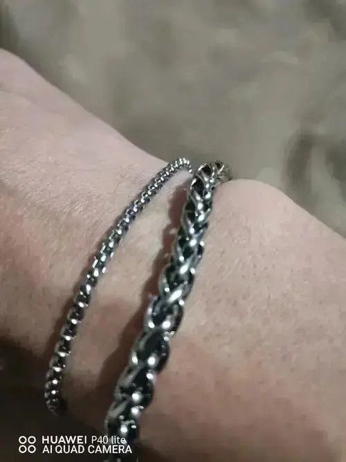 Other Hip-hop Thick Stainless Steel Bracelet Size ONE SIZE - 8 Thumbnail