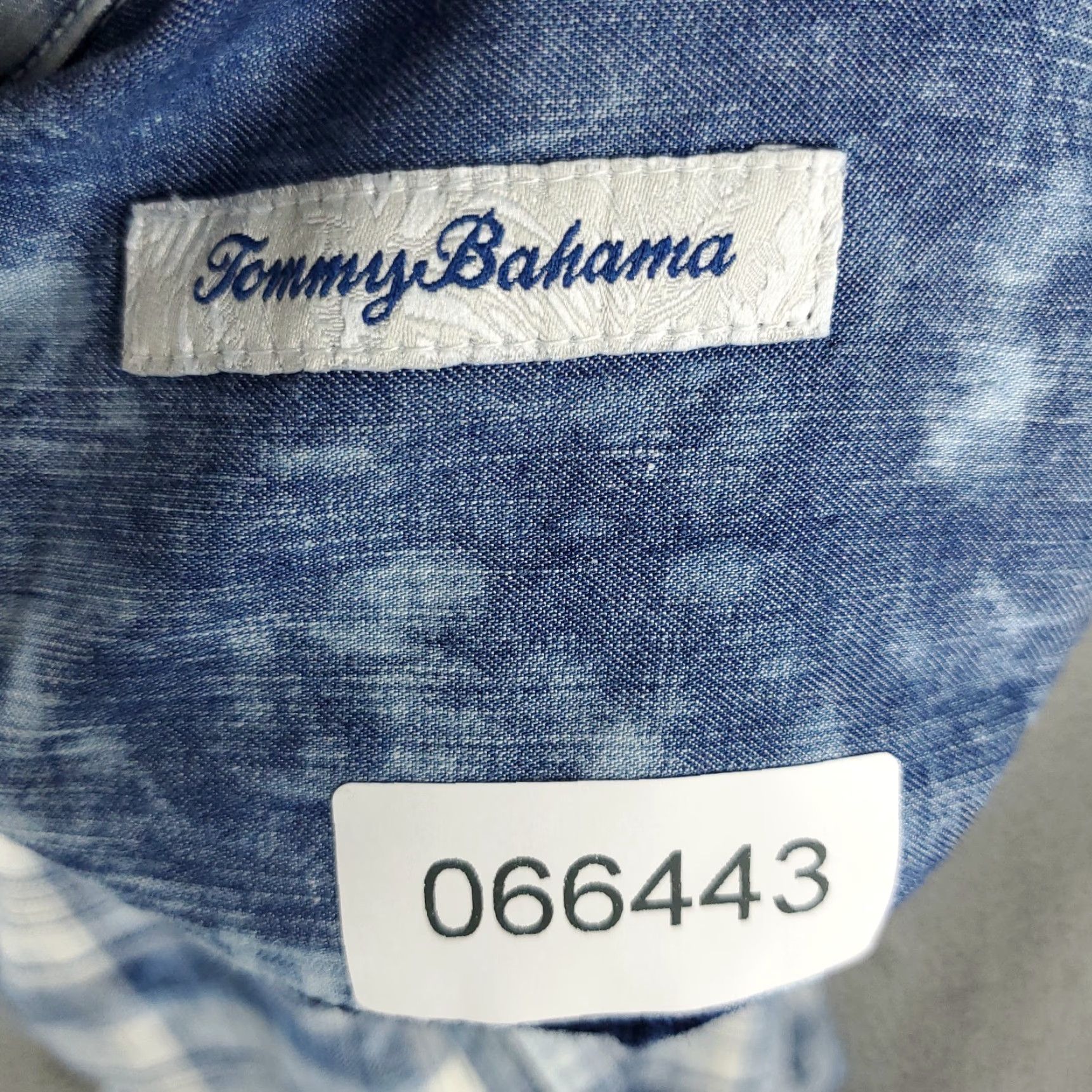 Tommy Bahama Tommy Bahama Shirt Mens XL Blue Plaid Cotton Button Up Short Sleeve Size US XL / EU 56 / 4 - 8 Thumbnail