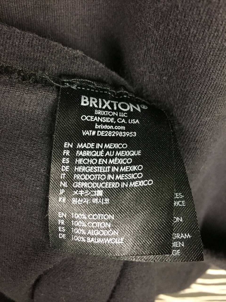 Brixton Brixton Manufacturing Co Logo Standard Fit Tee Size US S / EU 44-46 / 1 - 10 Thumbnail