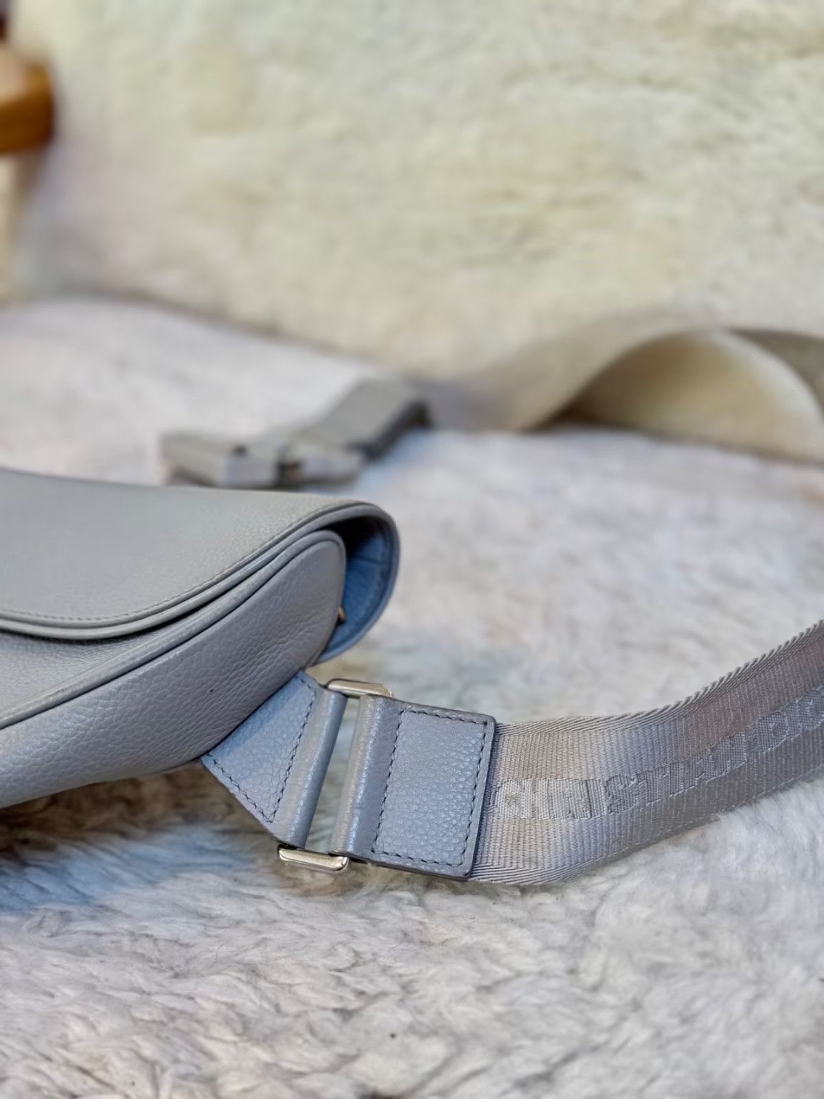 Christian Dior Monsieur Christian Dior Saddle Bag (Gray) Size ONE SIZE - 2 Thumbnail