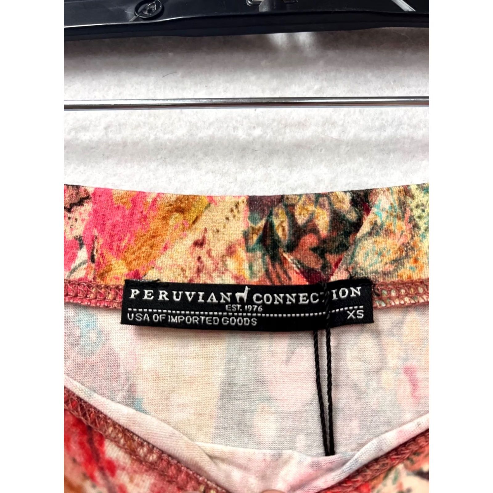 Pinko NWT Peruvian Connection Florissima Skirt XS Red Pink Floral Patchwork Maxi Women’s Size XS Size 26" / US 2 / IT 38 - 3 Thumbnail