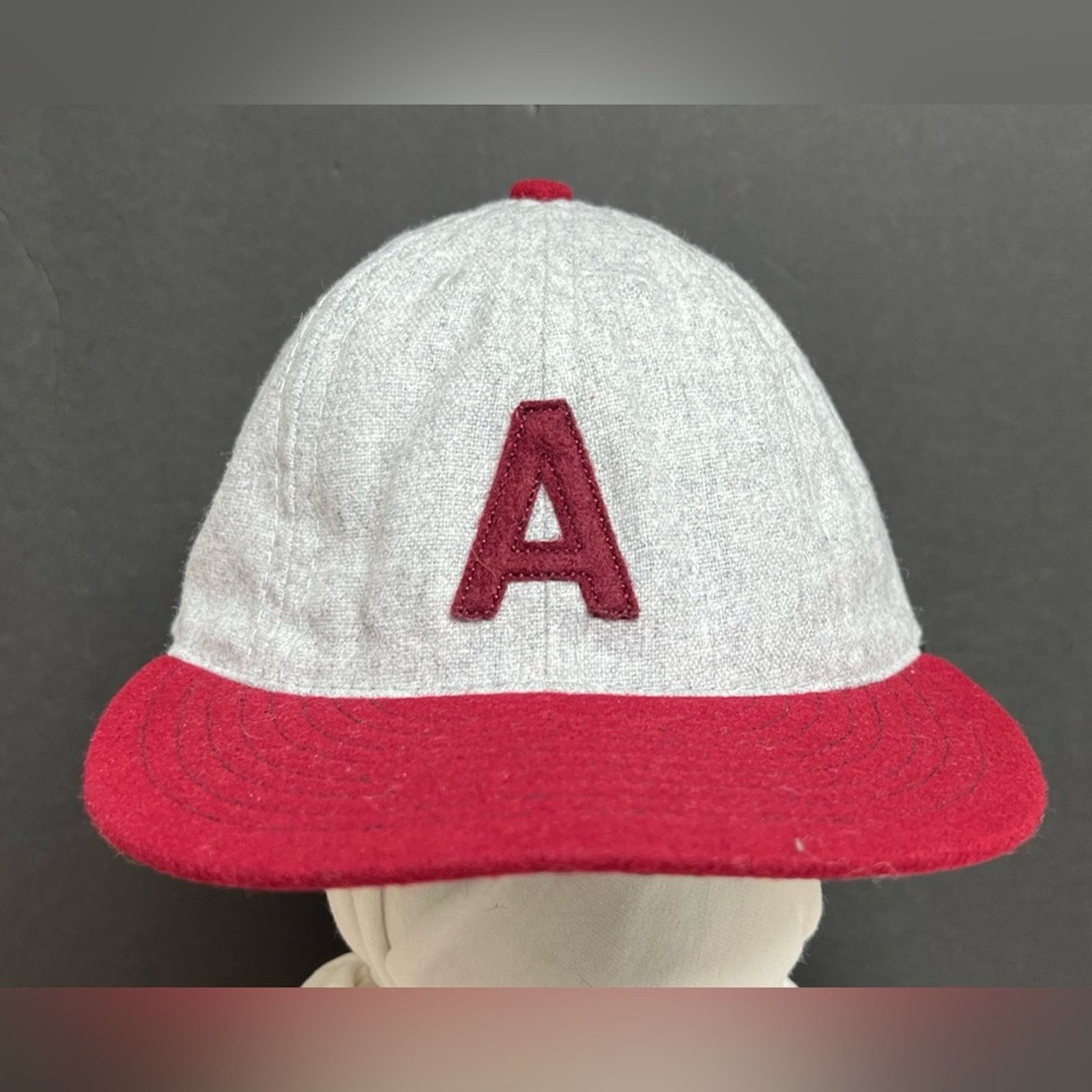 Ebbets Field Flannels Ebbets Field Flannel Alabama 1930 8-Panel Wool Ballcap 7 1/2 Size ONE SIZE - 1 Thumbnail
