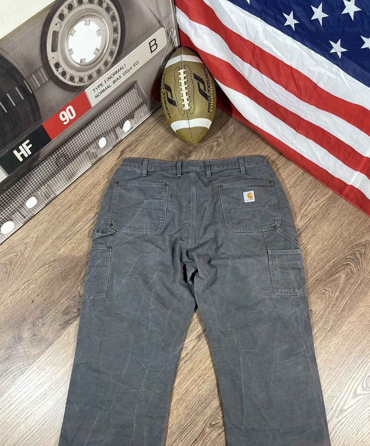 Carhartt Vintage Carhartt Double Knee Workwear Carpenter Pants Size US 38 / EU 54 - 10 Thumbnail