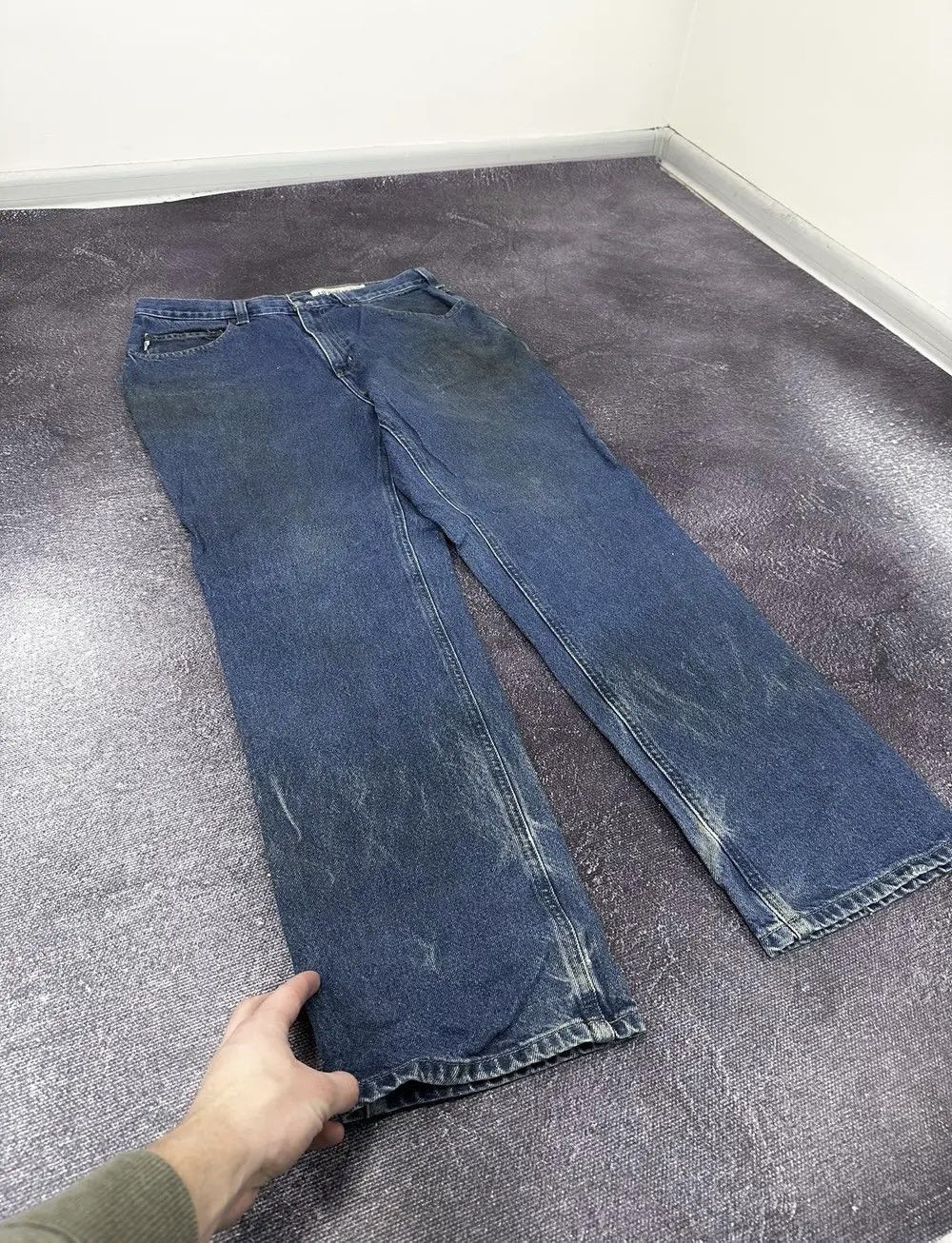 Carhartt Vintage Carhartt USA Stone Washed Faded Opium Y2K Work Jeans Size US 32 / EU 48 - 12 Thumbnail