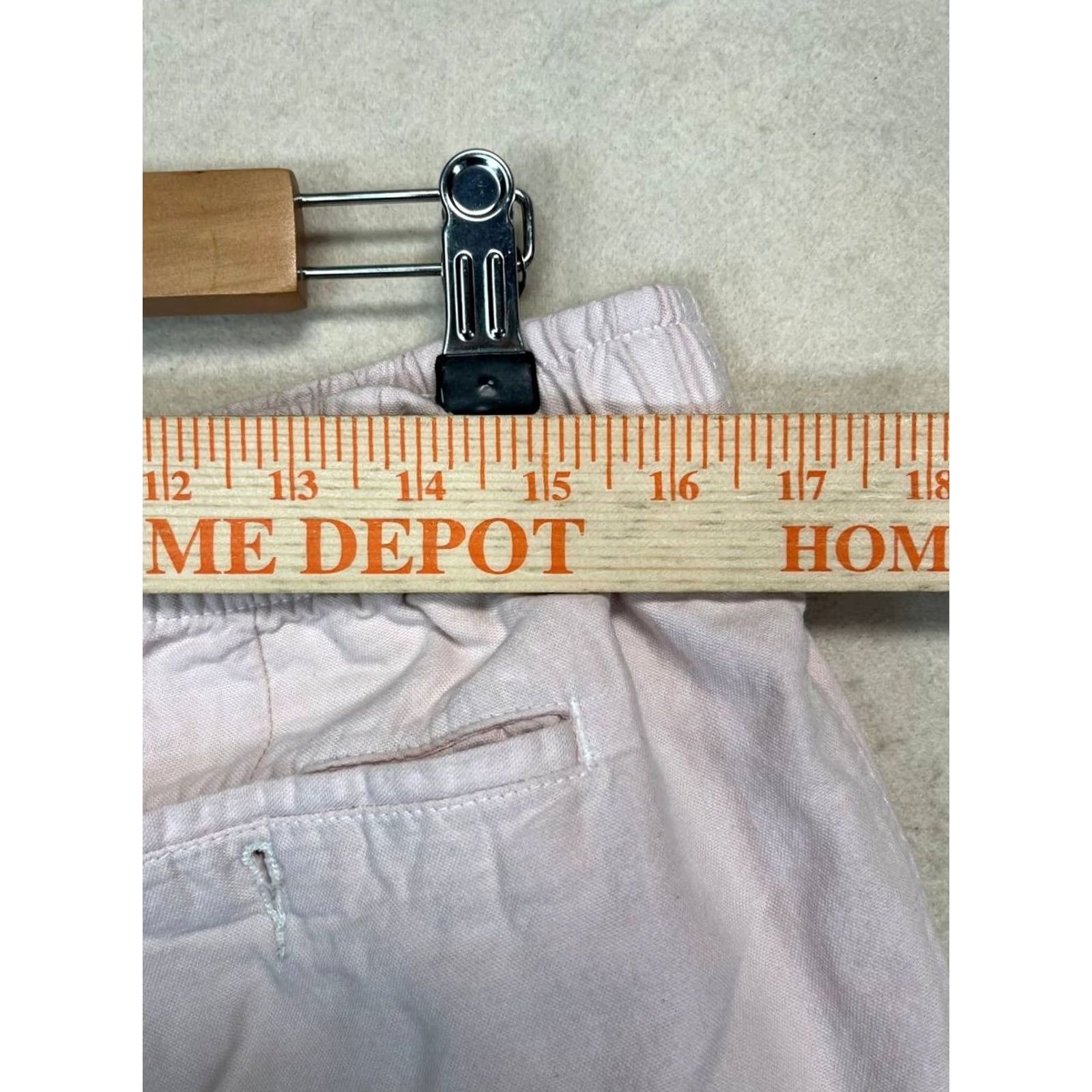 Vintage Polo Play Chino Shorts Pink Men's L Drawstring 6 Inch Inseam Classic Fit Adjustable Waist Regular Size US L / EU 52-54 / 3 - 3 Thumbnail