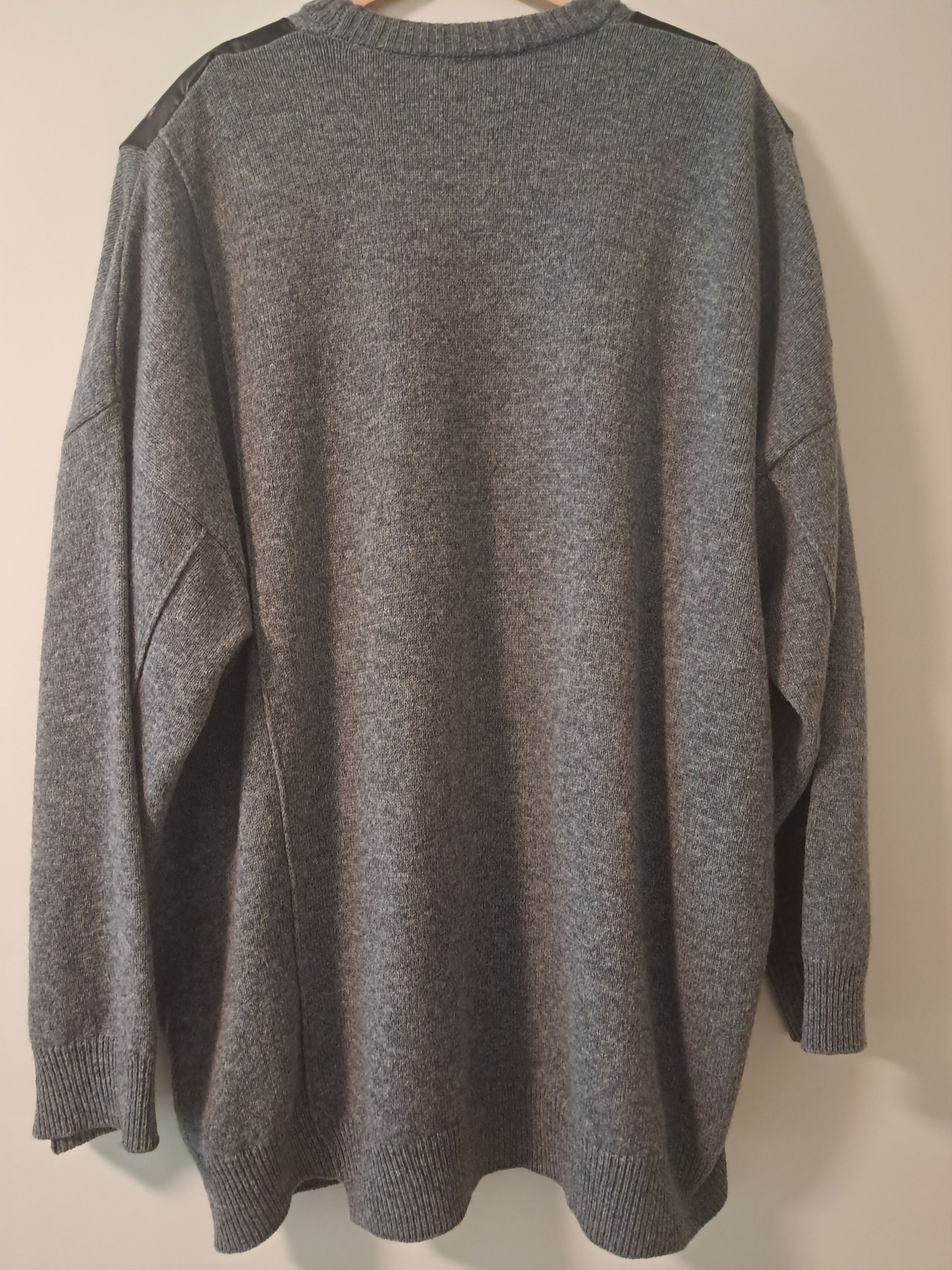 Raf Simons Raf Simons Oversized Grey Patched Sweatshirt (AW 19) Size US S / EU 44-46 / 1 - 2 Thumbnail