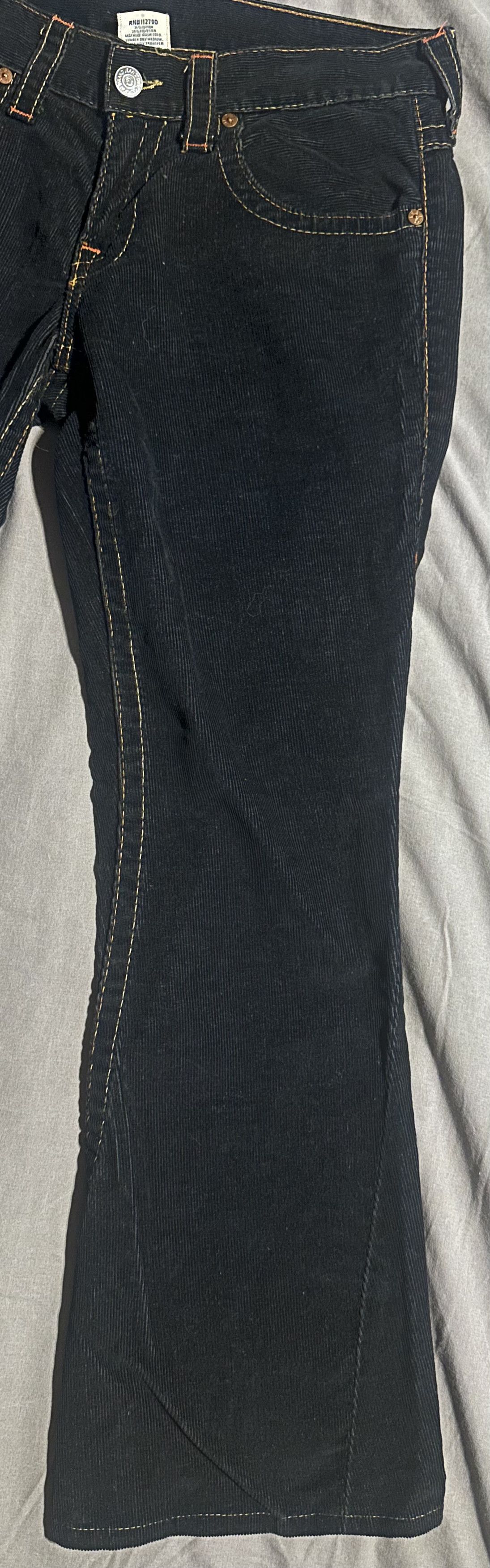 True Religion True Religion World Tour Joey corduroy Bootcut Jeans Size 32" / US 10 / IT 46 - 3 Thumbnail