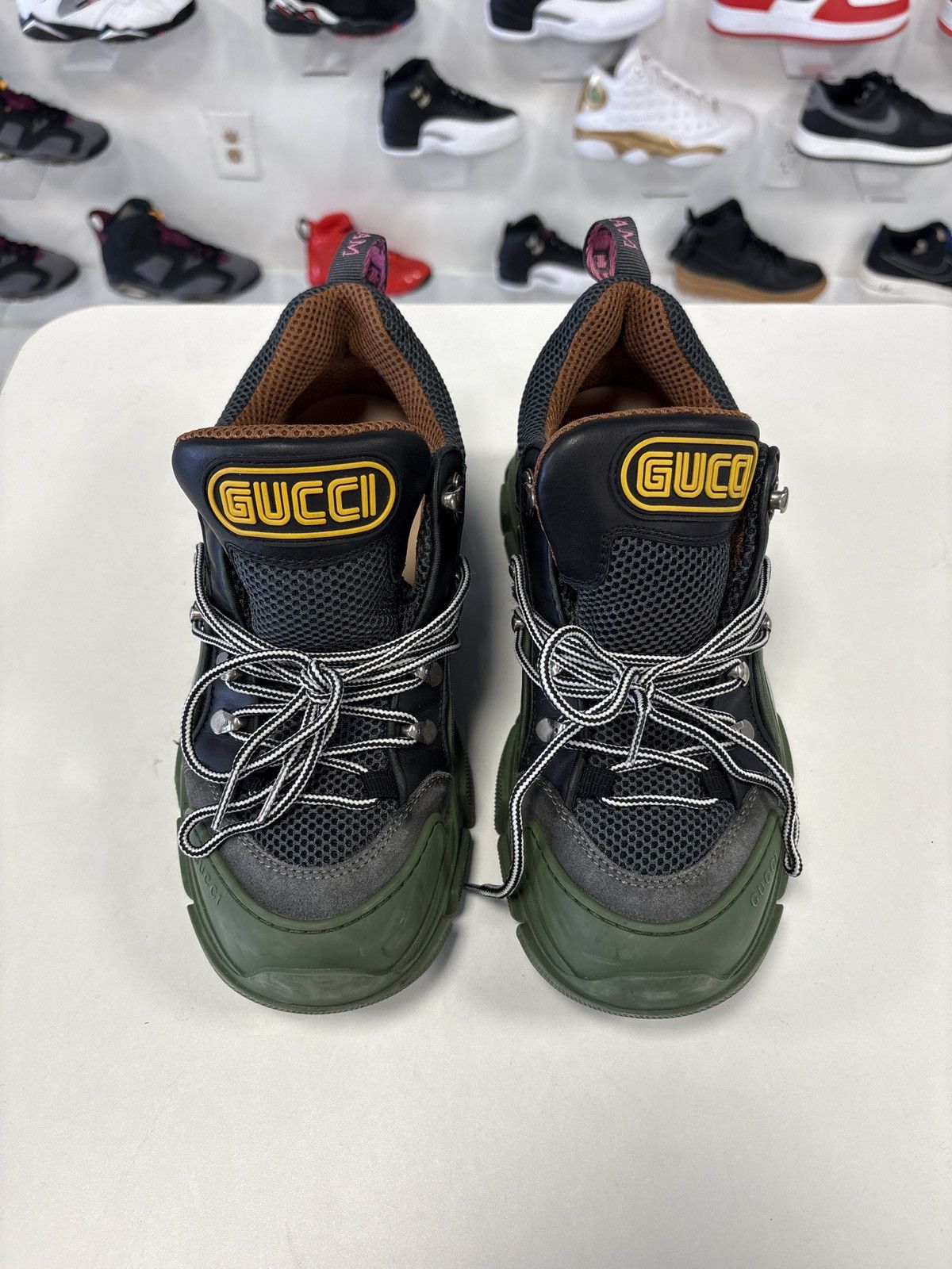 Gucci Gucci Flashtrek leather high trainers Size US 7 / EU 40 - 3 Thumbnail
