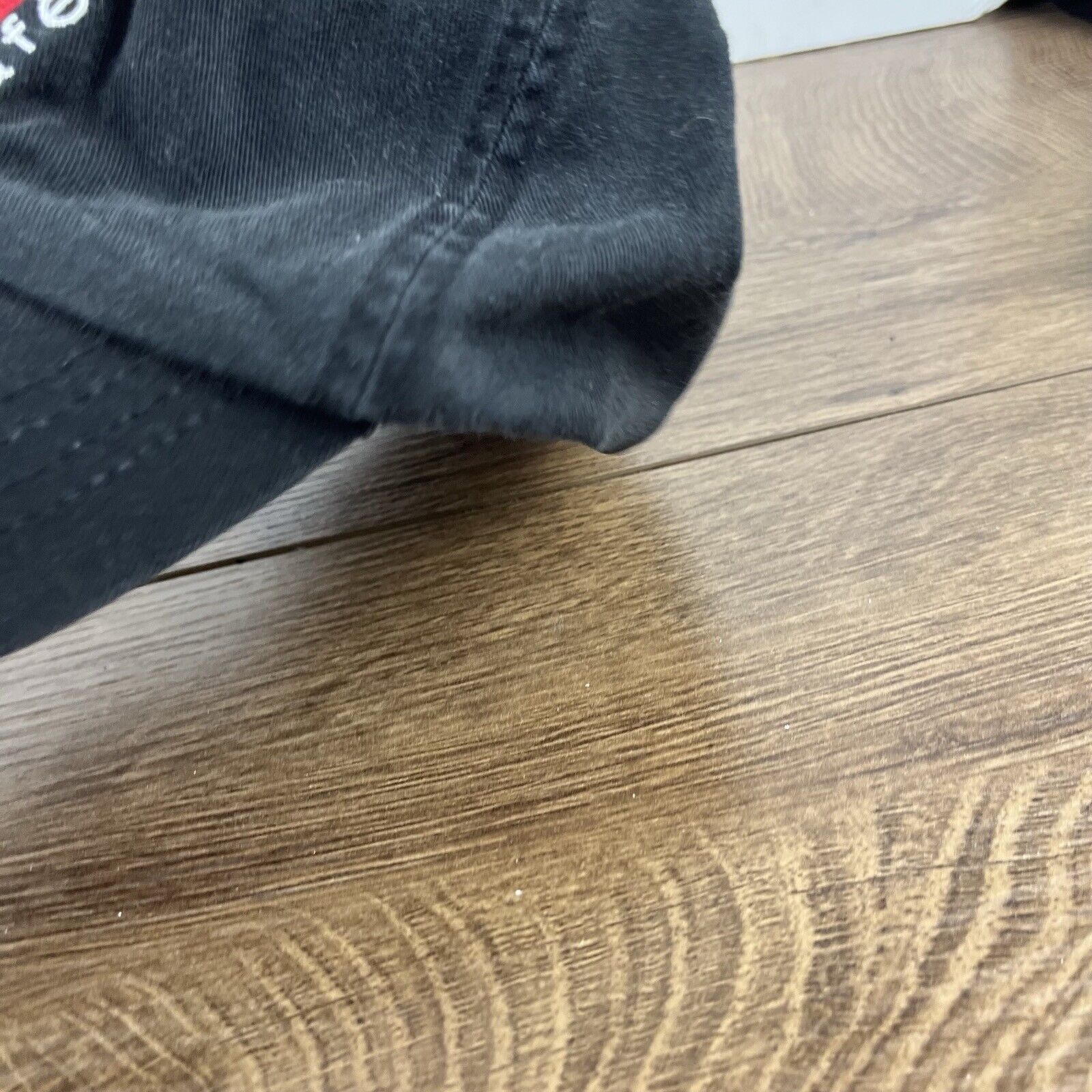 Other WT Cafe Hat Black Hat Adjustable Adult Fit Hat Black Cap Size ONE SIZE - 7 Thumbnail