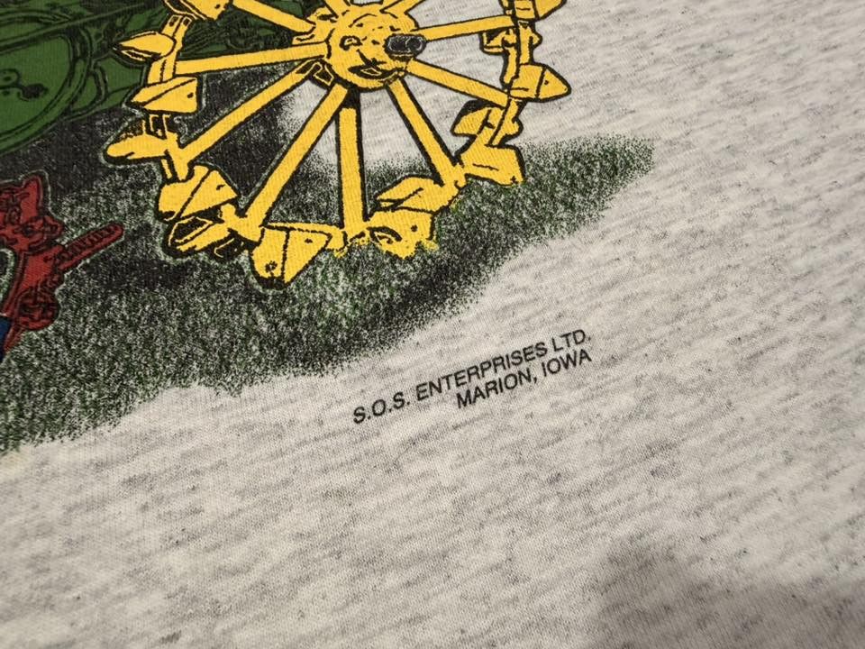 Vintage JOHN DEERE 1936 A STEEL vintage FOTL tee L 2735 Size US L / EU 52-54 / 3 - 10 Thumbnail