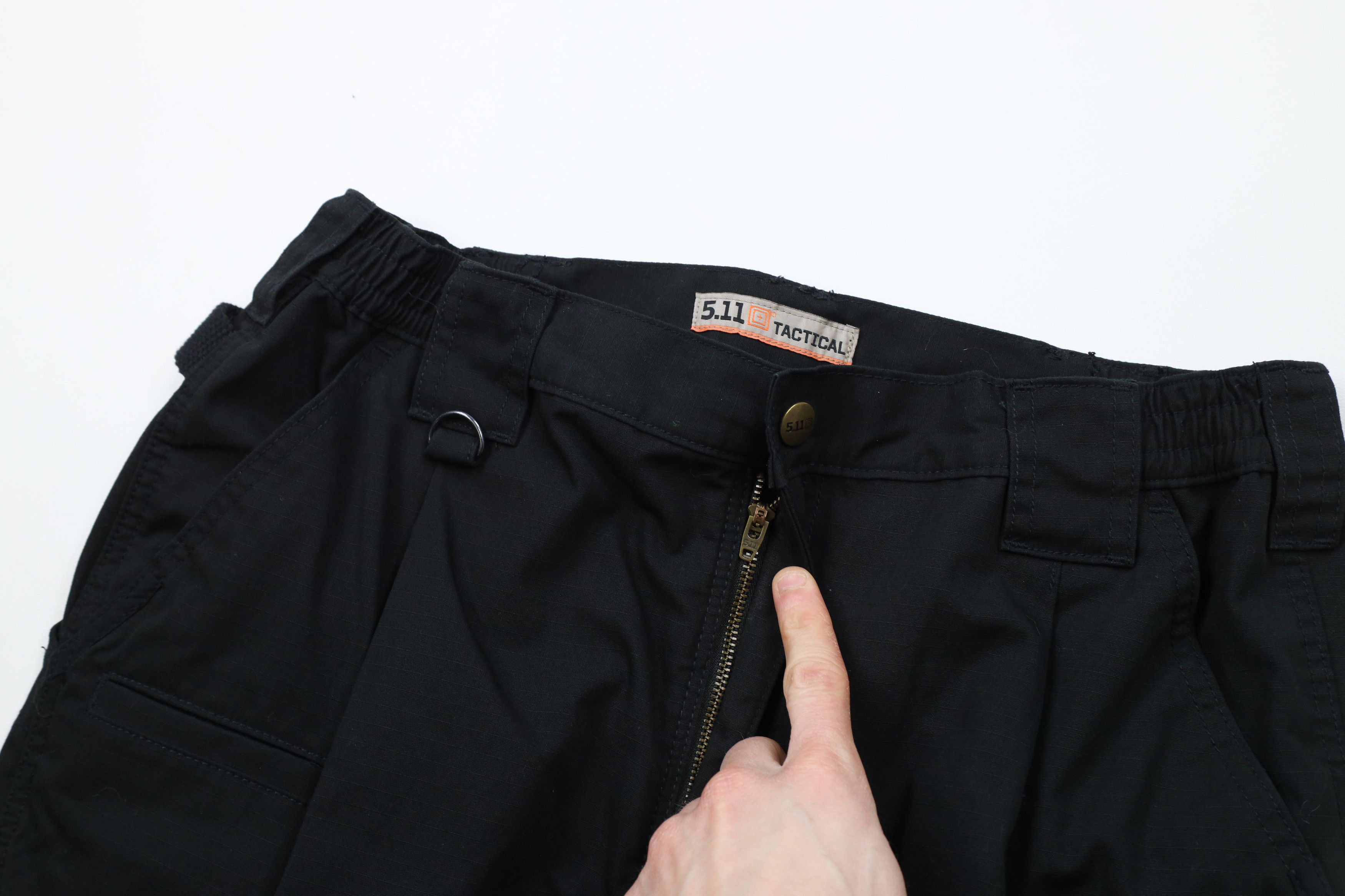 Vintage 5.11 Tactical Series Ripstop Double Knee Cargo Pants Black Size US 34 / EU 50 - 5 Thumbnail