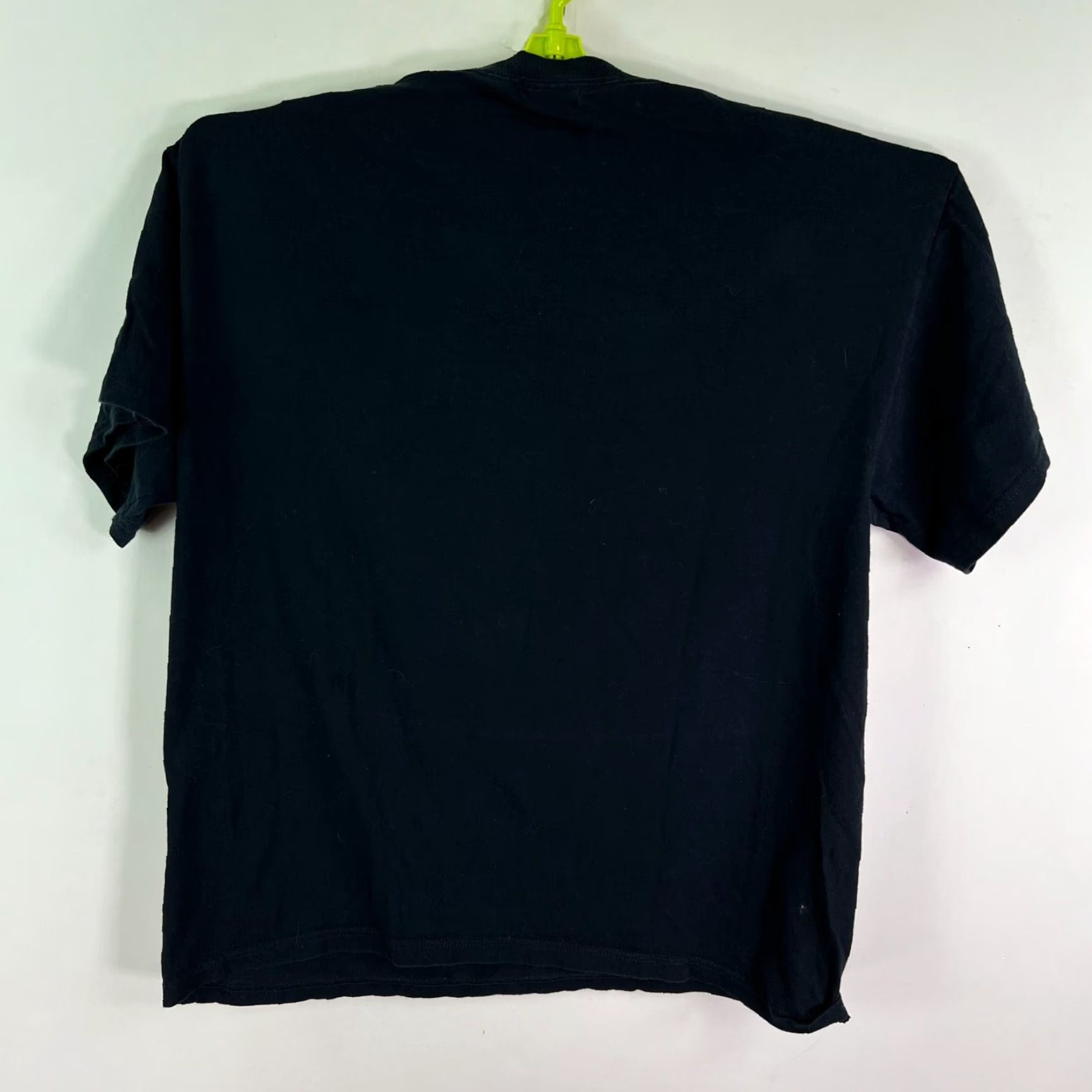 Gildan Gildan Heavy Cotton T-Shirt Men Black 90s Graphic Print Stitch Friends Logo Short Sleeve Crew Neck Adult L Size US L / EU 52-54 / 3 - 4 Thumbnail
