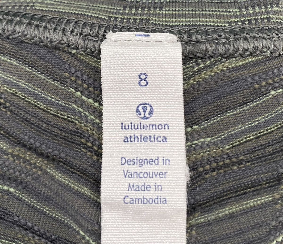 Lululemon Lululemon Wunder Under Dark Slate Fatigue Green Leggings 8 Size 30" / US 8 / IT 44 - 4 Thumbnail