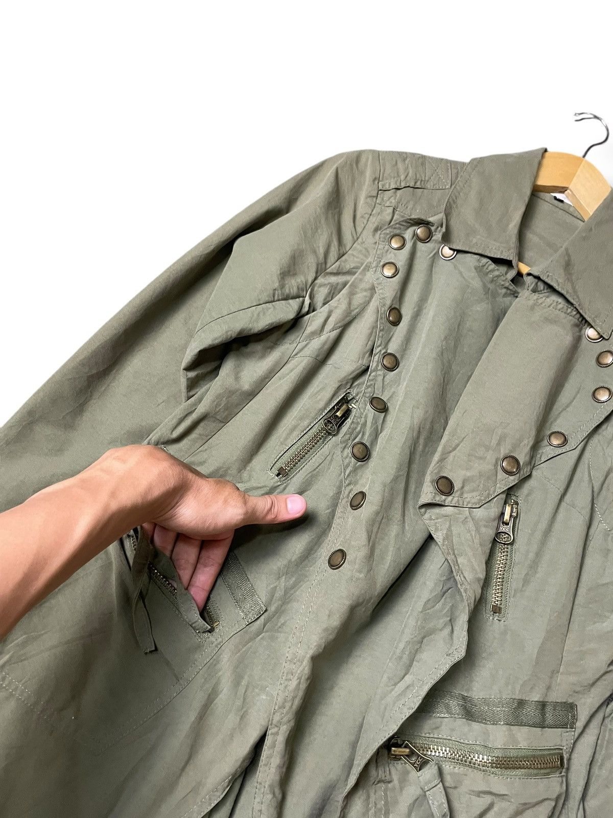 Japanese Brand × Otto × Vintage Otto Japanese Brand Wrap Trench Coat (107) Size US L / EU 52-54 / 3 - 5 Thumbnail