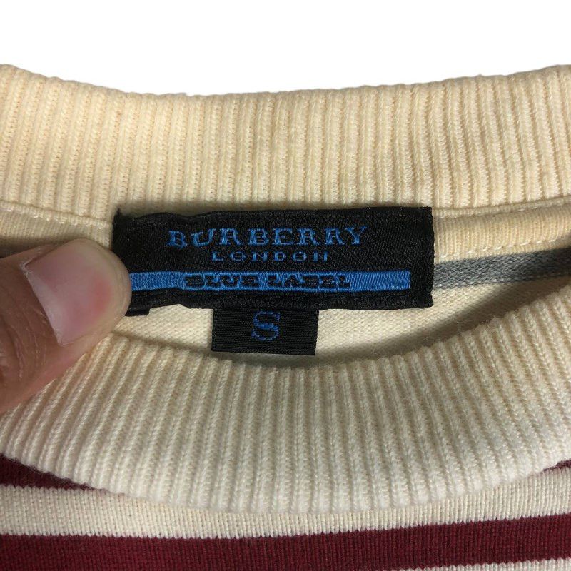 Burberry × Vintage Vintage Burberry Old Money style Polo T-shirt Size US S / EU 44-46 / 1 - 9 Thumbnail