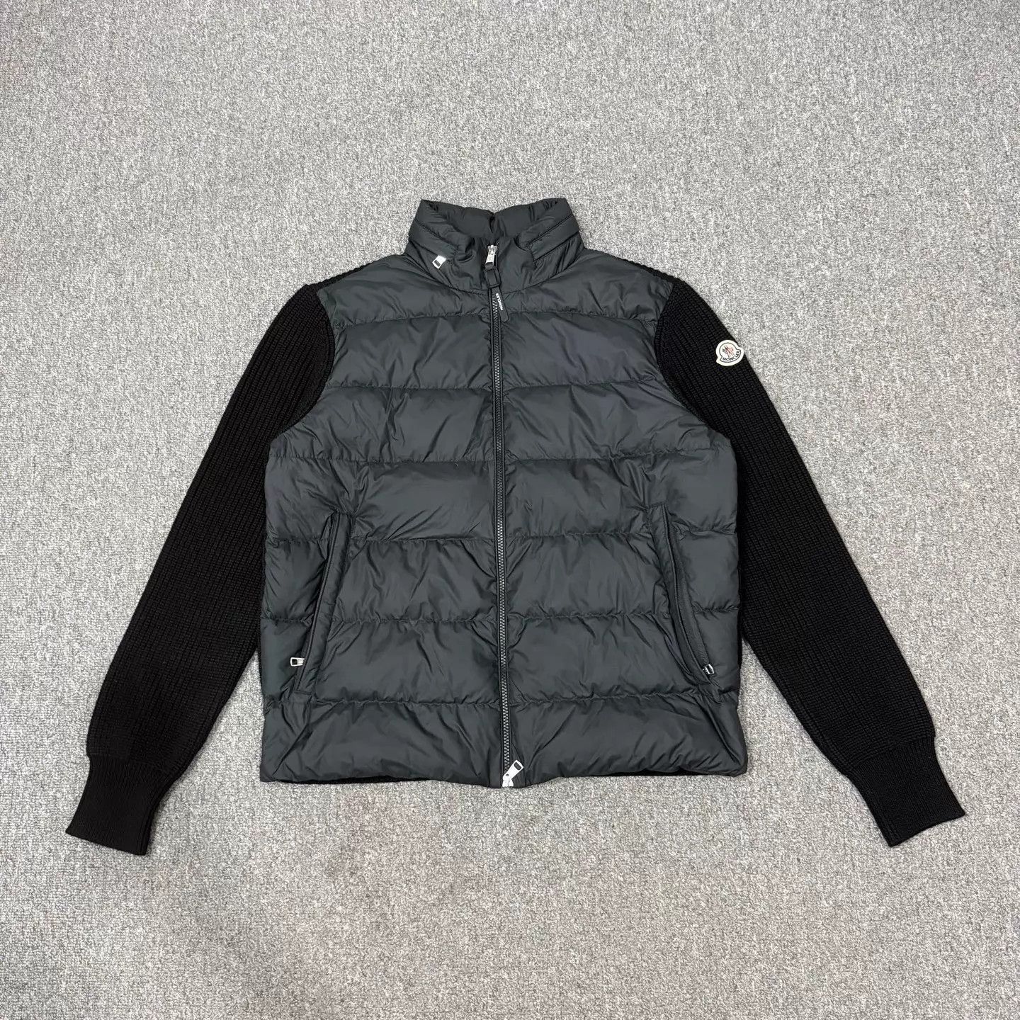 Moncler Moncler Bissen Wool Paneled Down Jacket Unused XL Size XL / US 12-14 / IT 48-50 - 1 Thumbnail