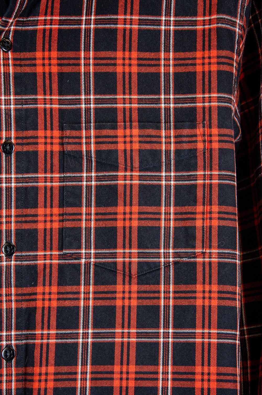 DENHAM Denham Red Black Plaid Flannel Shirt - Size L Size US L / EU 52-54 / 3 - 4 Thumbnail