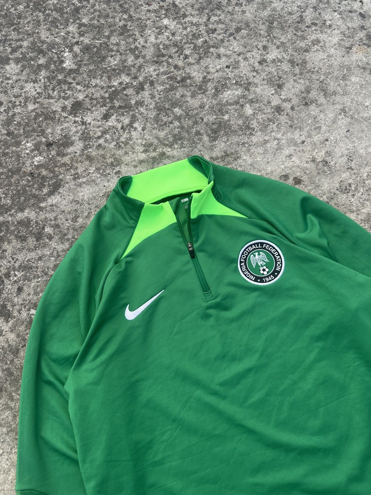 Nike Nike Nigeria Soccer Jacket Blokecore Style Streetwear M Rare Size US M / EU 48-50 / 2 - 2 Thumbnail