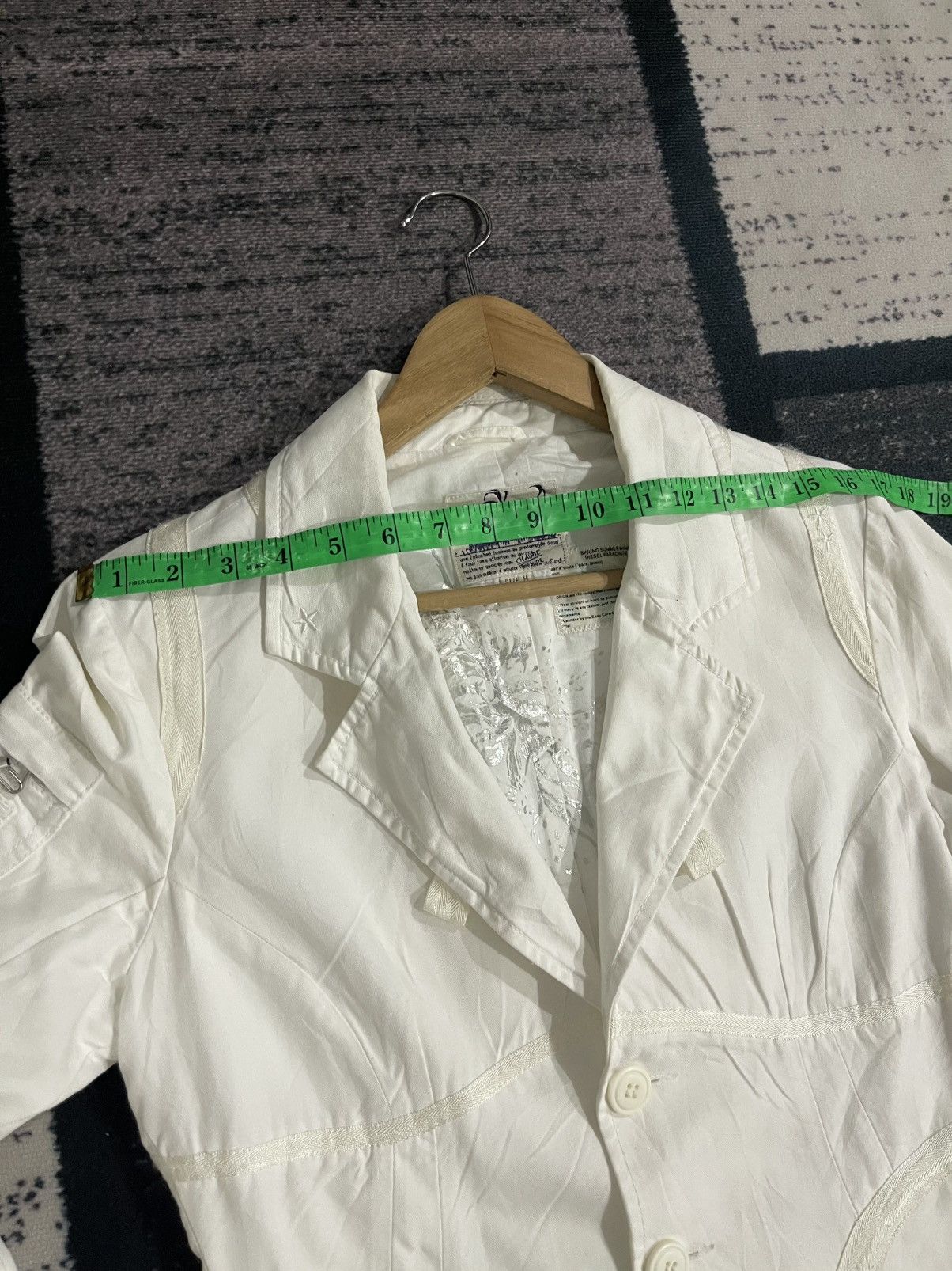 Diesel Diesel Parachute White Jacket Size M / US 6-8 / IT 42-44 - 22 Thumbnail