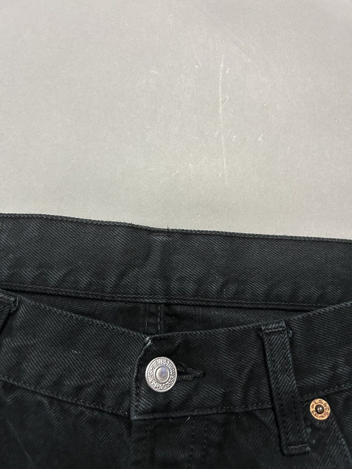 Levi's × Vintage Levi’s 501 jeans black vintage denim Size US 34 / EU 50 - 7 Thumbnail