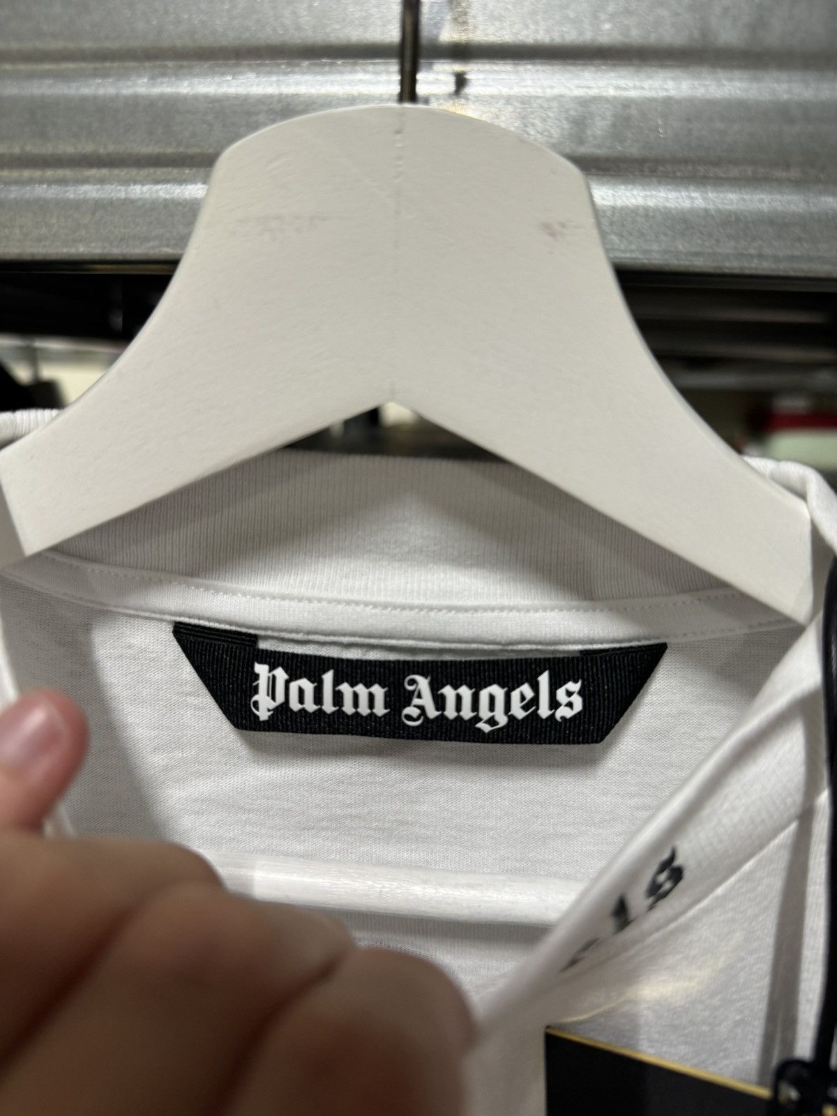 Palm Angels Palm Angels Logo Long Sleeve T-Shirt NEW 450$ Size US XXS / EU 40 - 4 Thumbnail