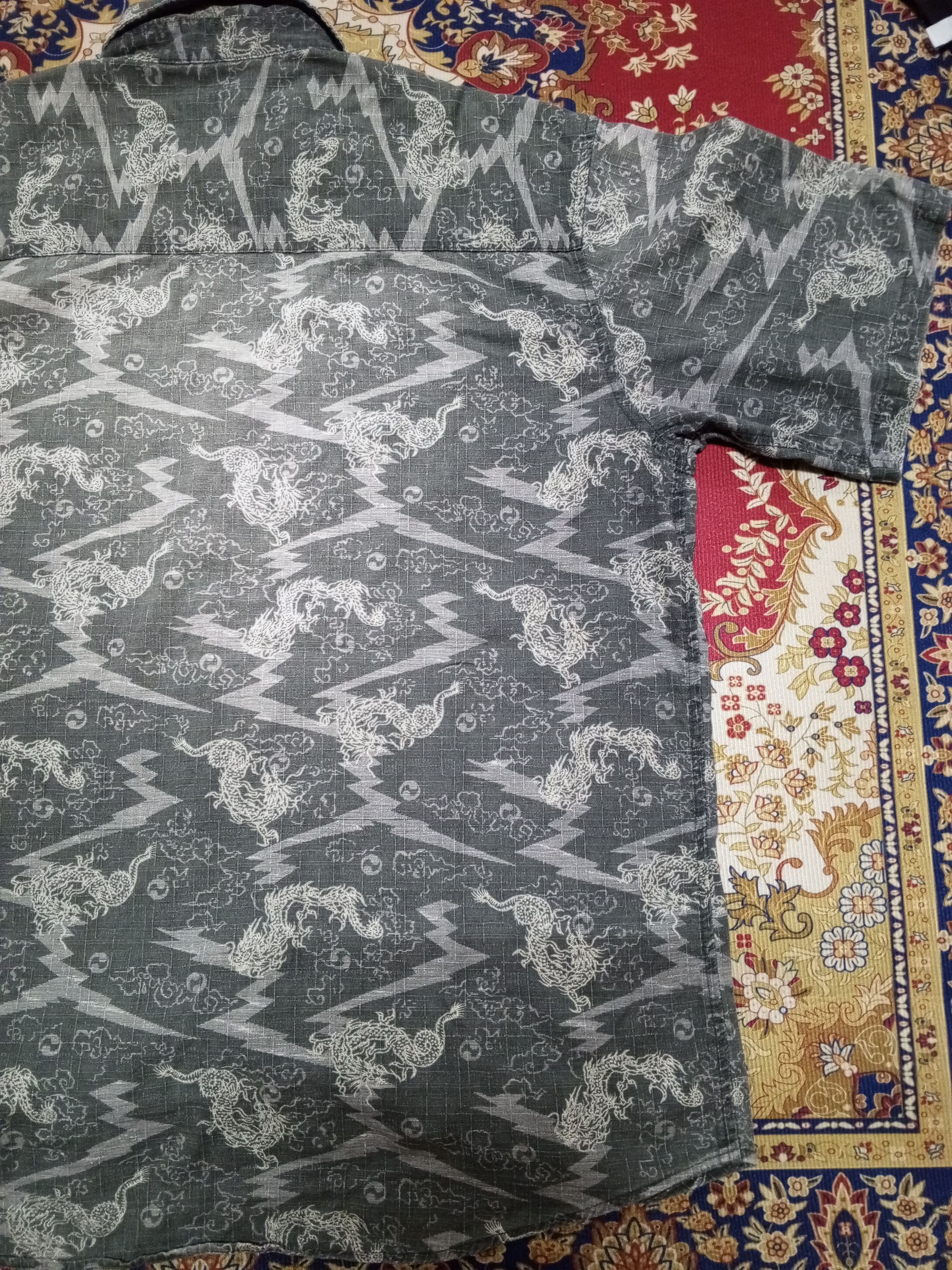 Dragonfly × Japanese Brand DRAGONFLY BUTTON SHIRT SHORT SLEEVE Size US XL / EU 56 / 4 - 5 Thumbnail