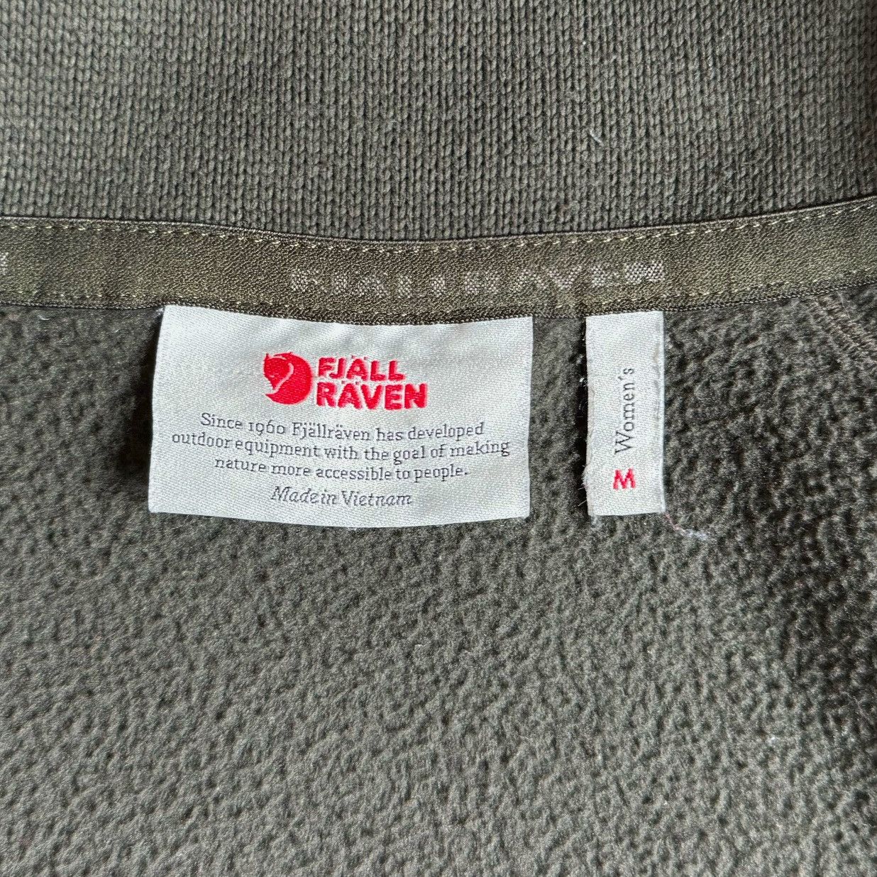 Fjallraven Fjallraven Women’s Ovik Fleece Zip Sweater Zip Up Cardigan Size M / US 6-8 / IT 42-44 - 5 Thumbnail