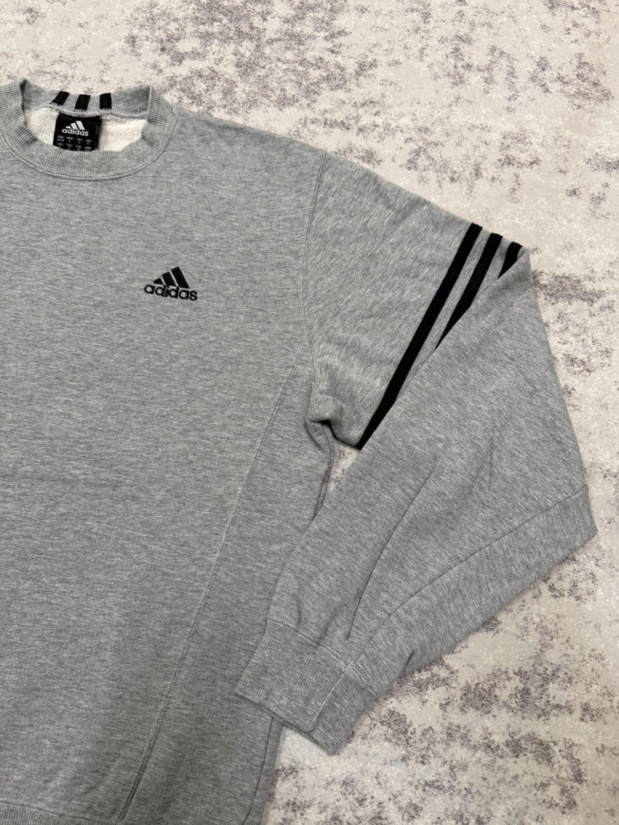 Adidas Vintage Adidas Stripes Crewneck Sweatshirt Size US S / EU 44-46 / 1 - 5 Thumbnail